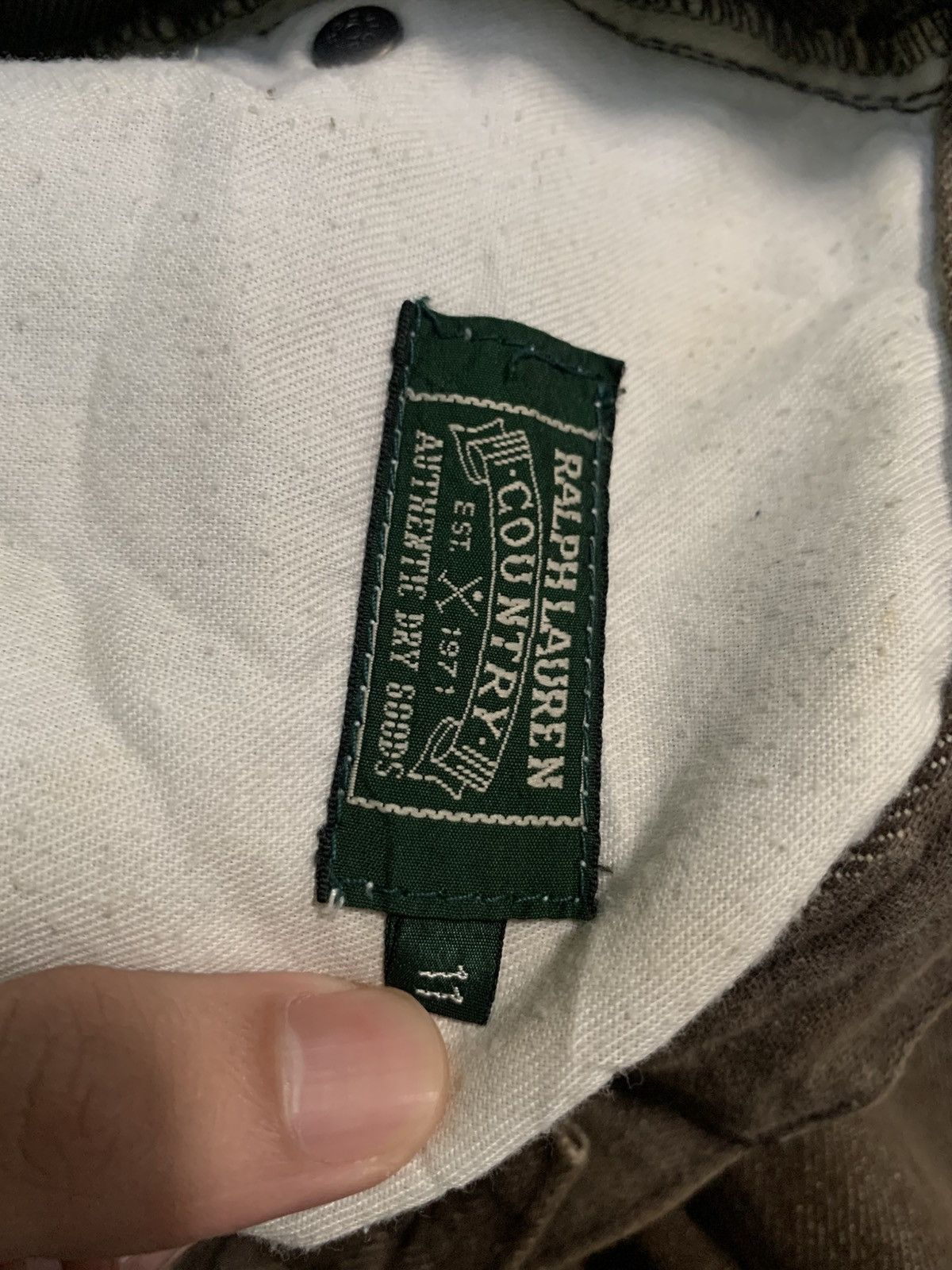 Kapital VINTAGE POLO RALPH LAUREN COUNTRY PANTS Size US 29 - 14 Thumbnail