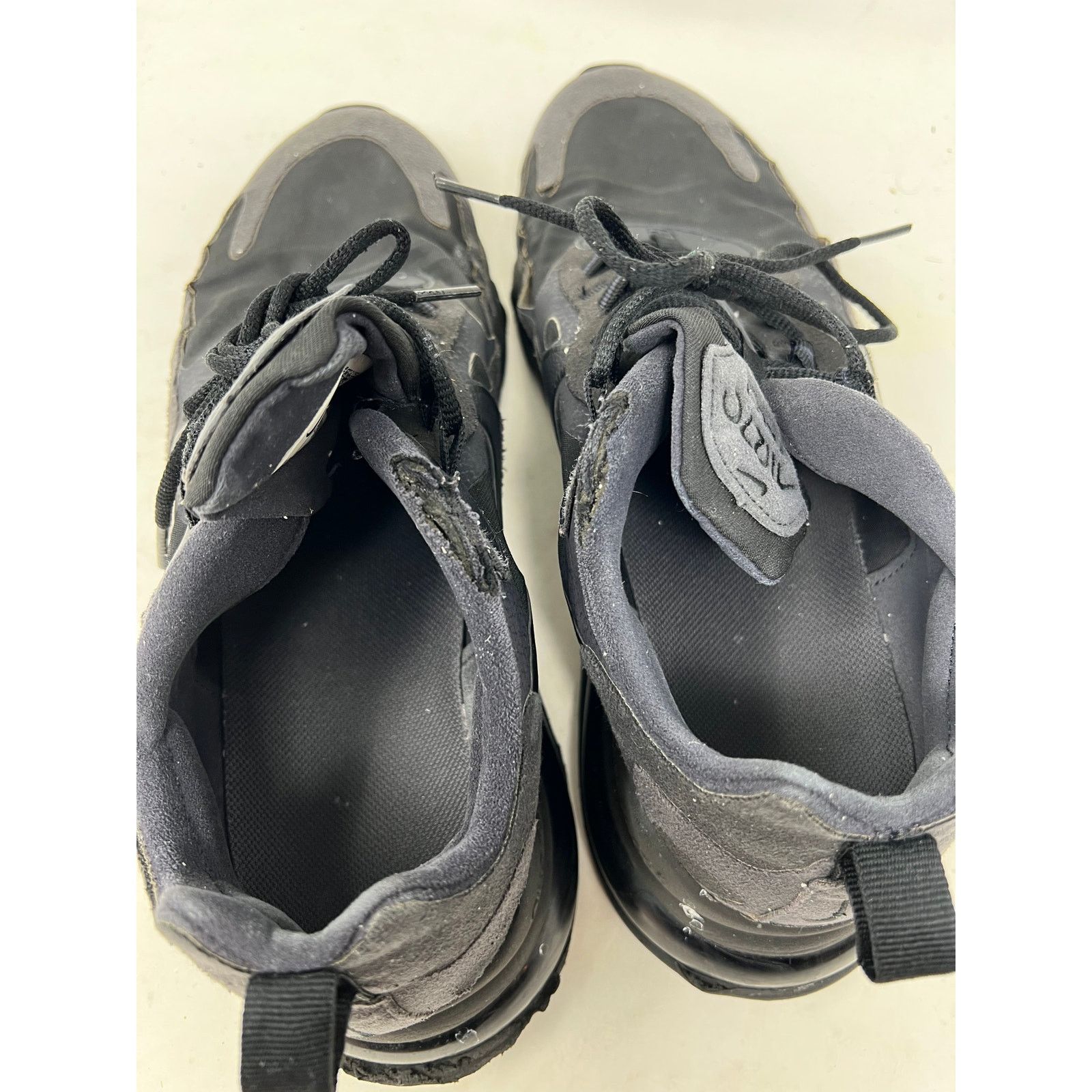 Nike Nike Air Max 270 React Black Oil Grey Mens 9.5 Size US 9.5 / EU 42-43 - 7 Thumbnail