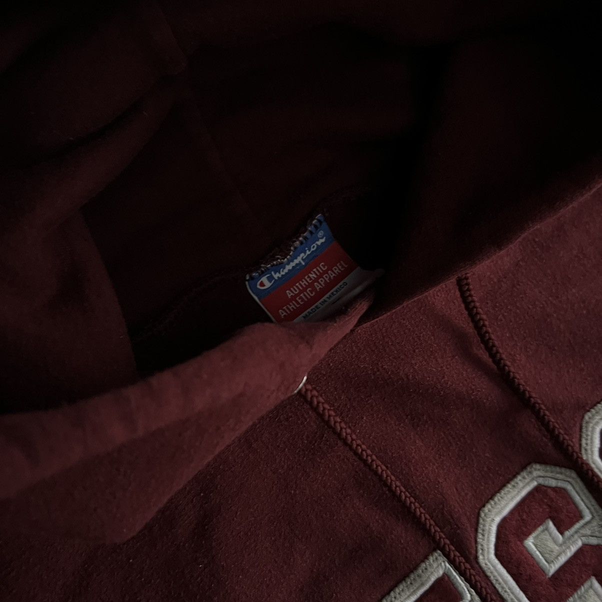 Champion × Vintage Vintage Champion HSC University Hoodie Sweatshirt Red Size US M / EU 48-50 / 2 - 5 Thumbnail