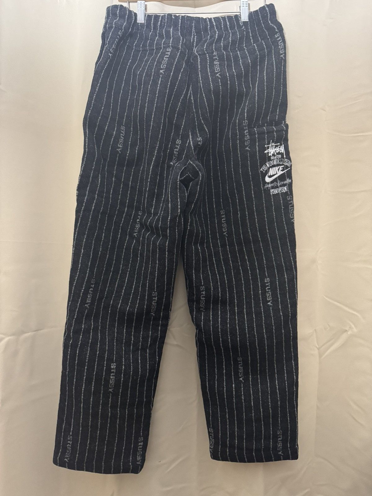 Nike × Stussy Striped Wool Pants Size US 30 / EU 46 - 2 Thumbnail