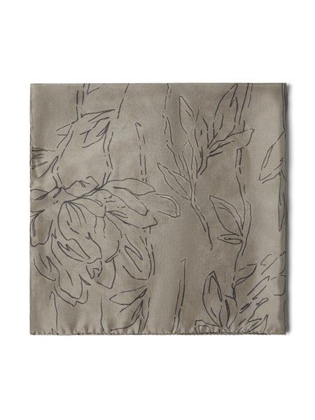 Brunello Cucinelli o1w1db10825 Size: OS/ Scarf in Light/Pastel Brown Size ONE SIZE - 1 Thumbnail