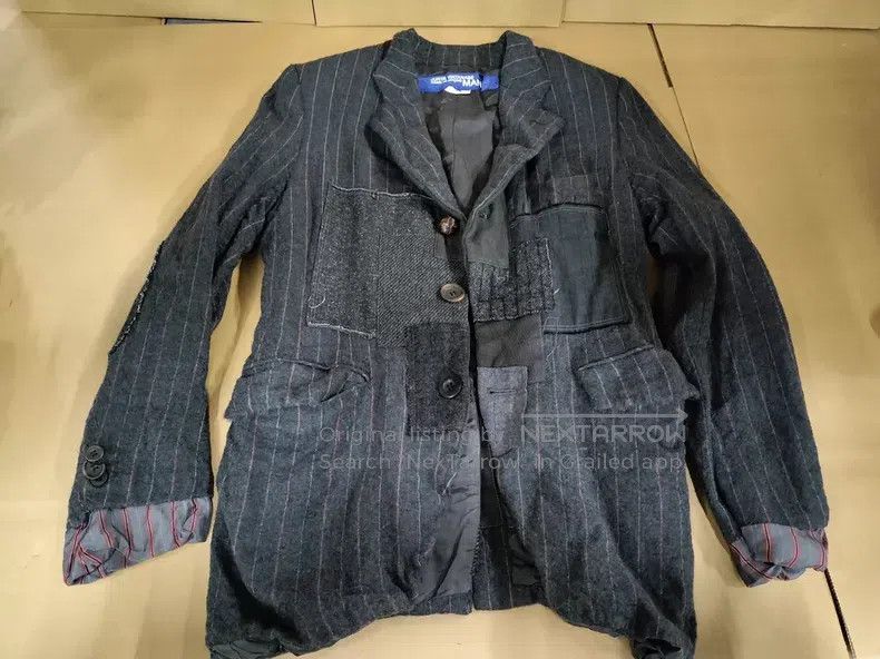 Junya Watanabe JUNYA WATANABE Wool Felted Blazer Size US S / EU 44-46 / 1 - 1 Thumbnail