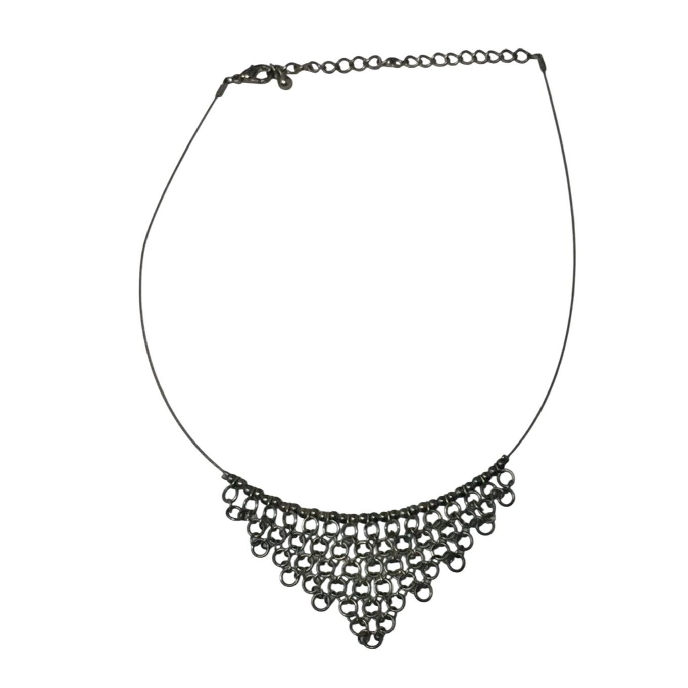 Other Women's Silver Tone Waterfall Chain Necklace Size ONE SIZE - 3 Thumbnail