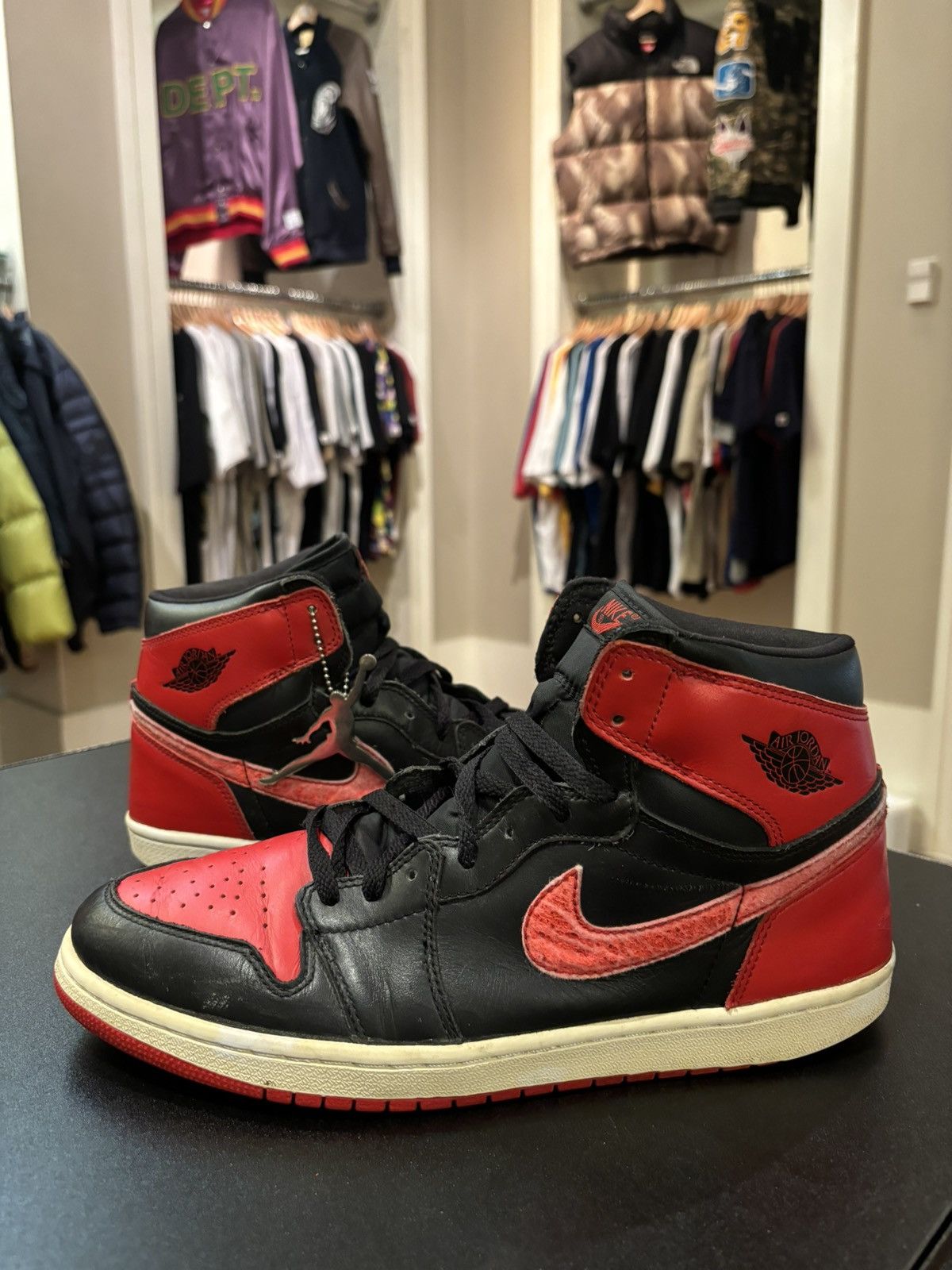 Jordan Brand Jordan 1 Retro Bred (2001) | Grailed