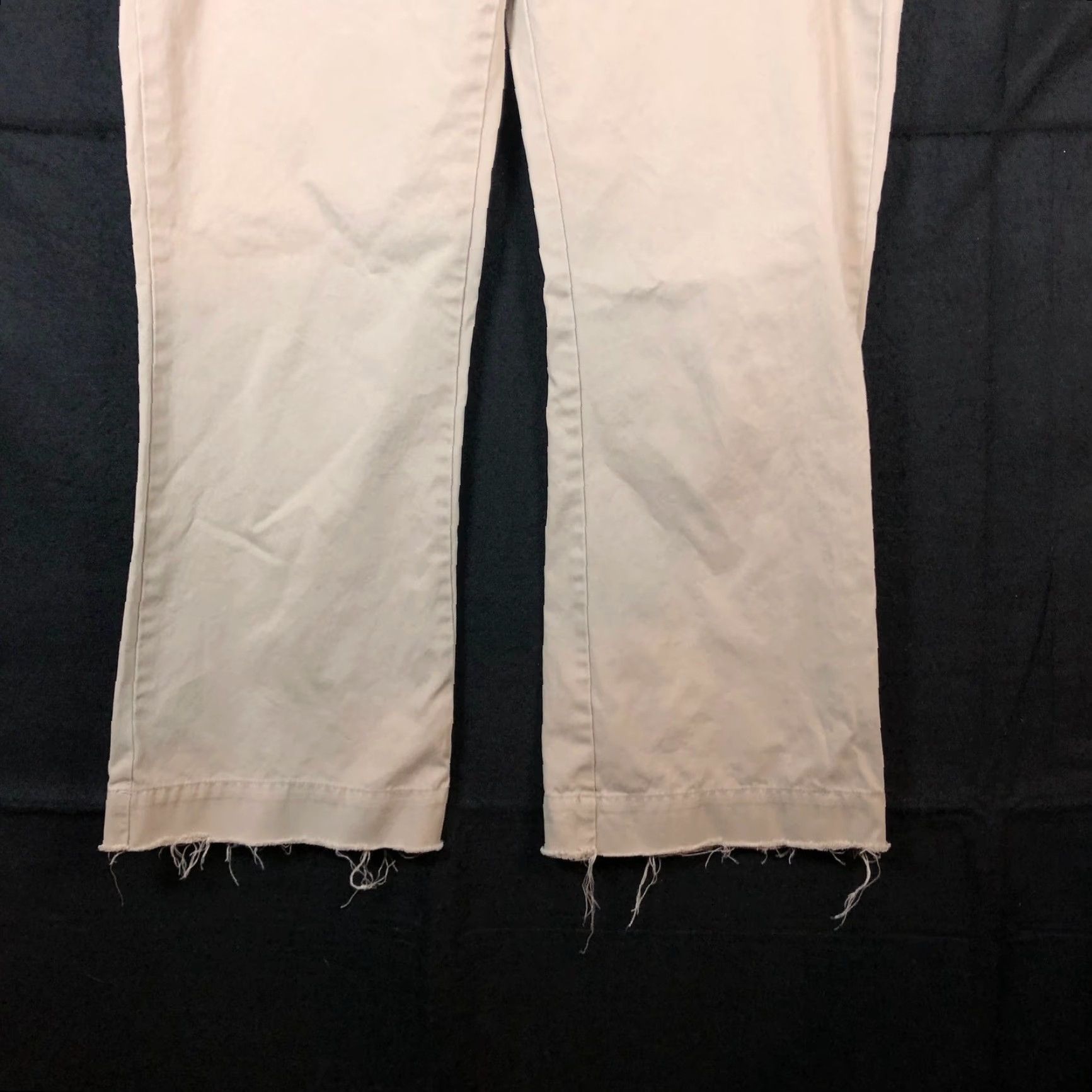Eddie Bauer Eddie Bauer Womens Chinos Pants Tan Mid Rise Wide 100% Cotton Size 32" / US 10 / IT 46 - 3 Thumbnail