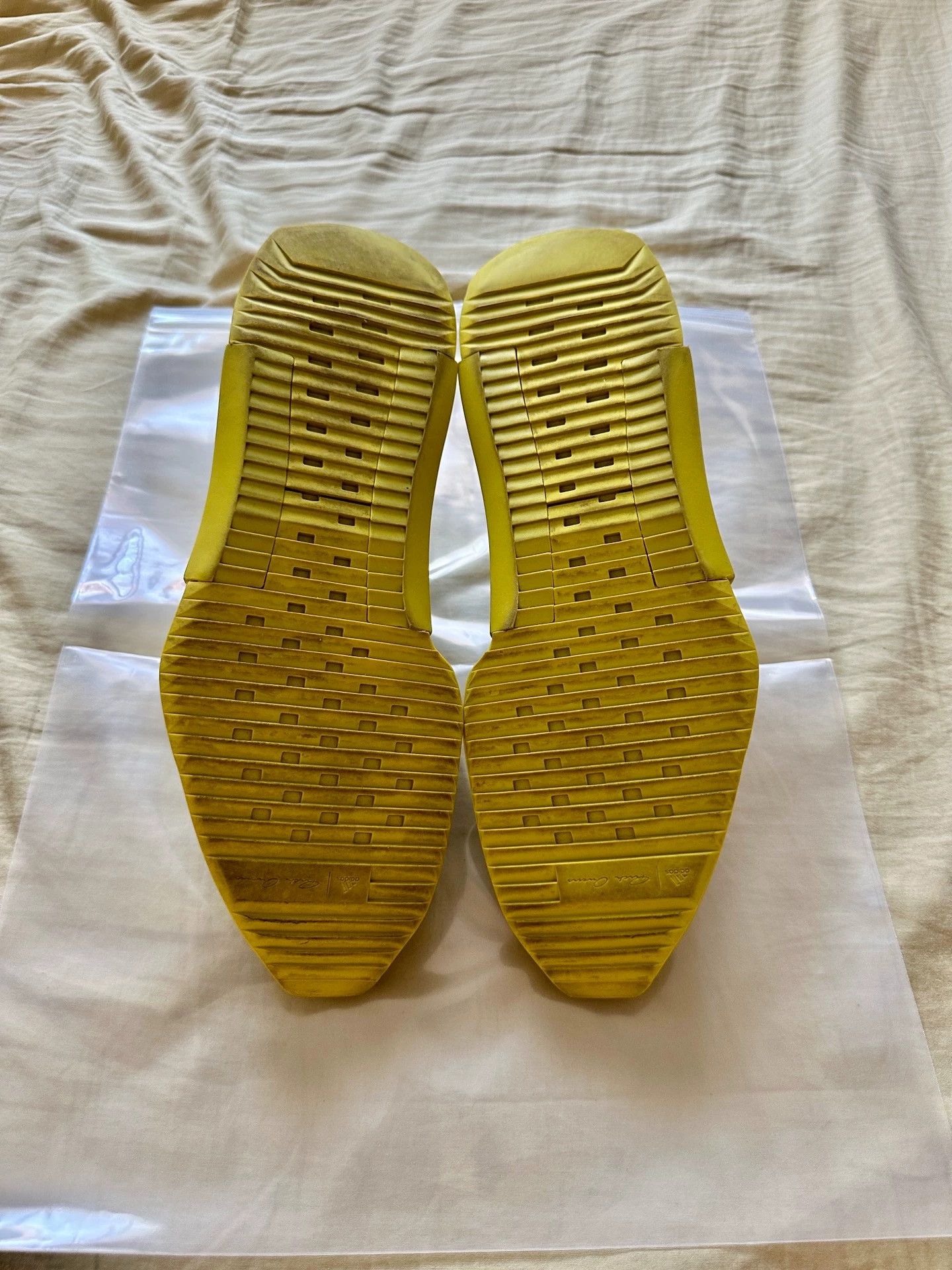 Rick Owens RICK OWENS x adidas Level Runner Low 2 Mid Yellow 9/10 44 Size US 10 / EU 43 - 7 Thumbnail