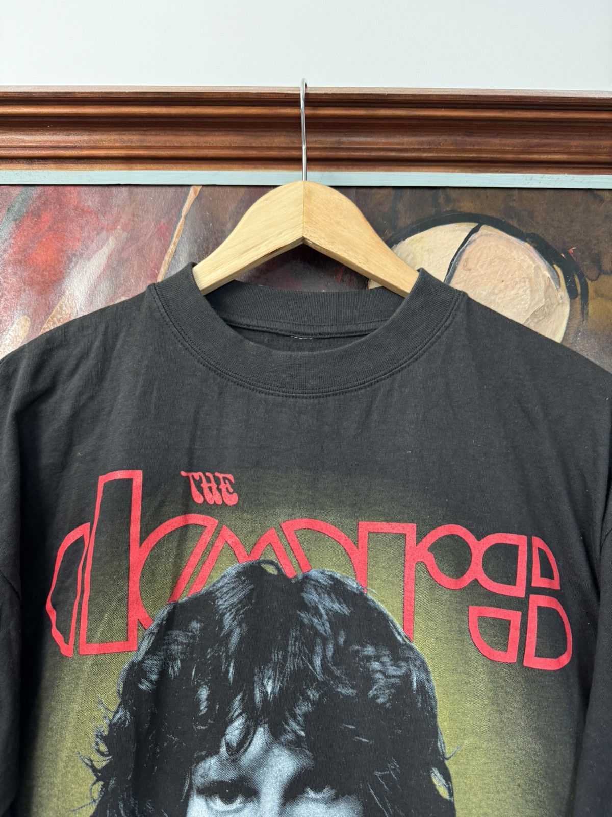 Band Tees 90s Jim Morrison The Doors Vintage Band Tee Light My Fire Size US L / EU 52-54 / 3 - 3 Thumbnail