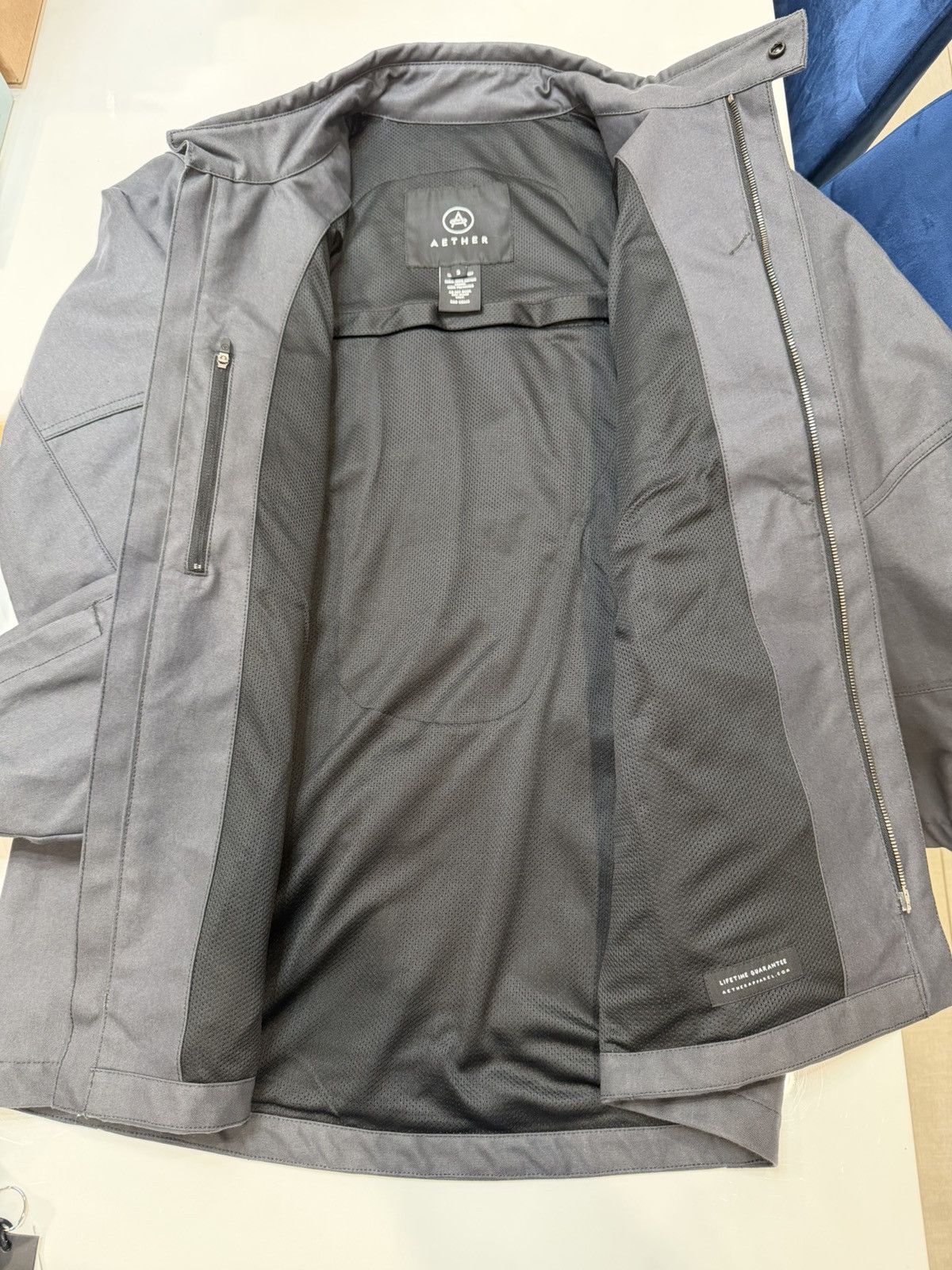 Aether Apparel Aether Loop Motorcycle Jacket in Graphite Grey new Size US L / EU 52-54 / 3 - 6 Thumbnail