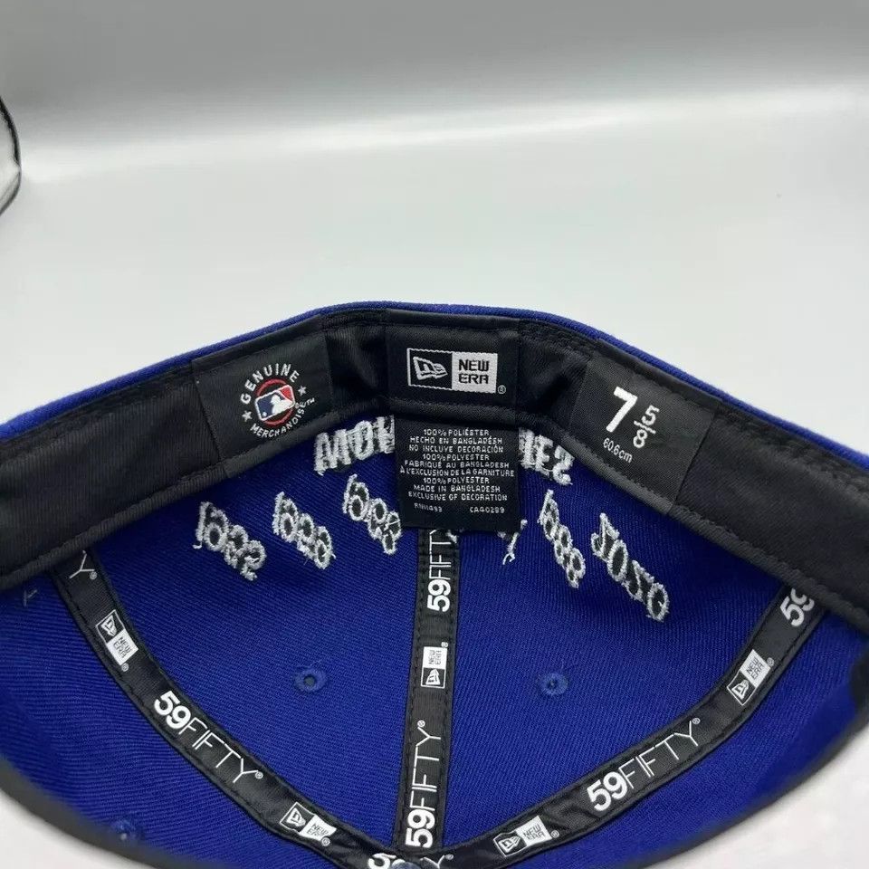 New Era Los Angeles LA Dodgers Hat Men 7 5/8 59Fifty New Era Fitted Size ONE SIZE - 6 Thumbnail