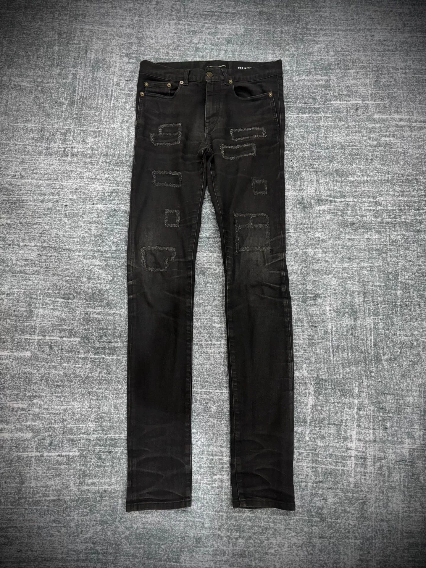 Saint Laurent Paris Saint Laurent 16SS Patch Jeans Size US 28 / EU 44 - 1 Thumbnail