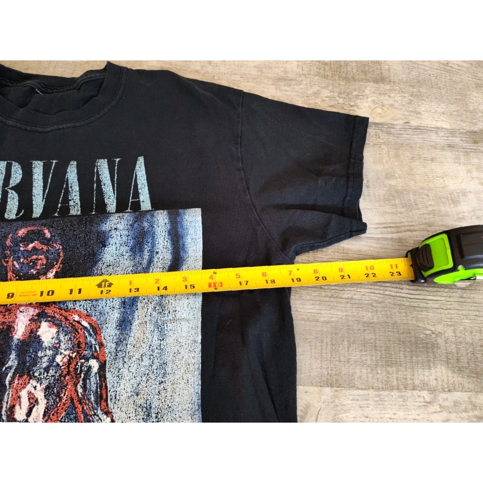 Vintage VINTAGE Nirvana Graphic Tee Shirt Adult Medium Black 2000s Grunge Kurt Cobain 90s Alternative Rock Size US M / EU 48-50 / 2 - 7 Thumbnail