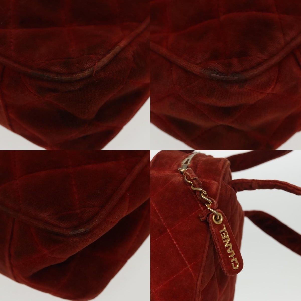 Chanel Chanel Matelasse Handbag Velour Size ONE SIZE - 6 Thumbnail