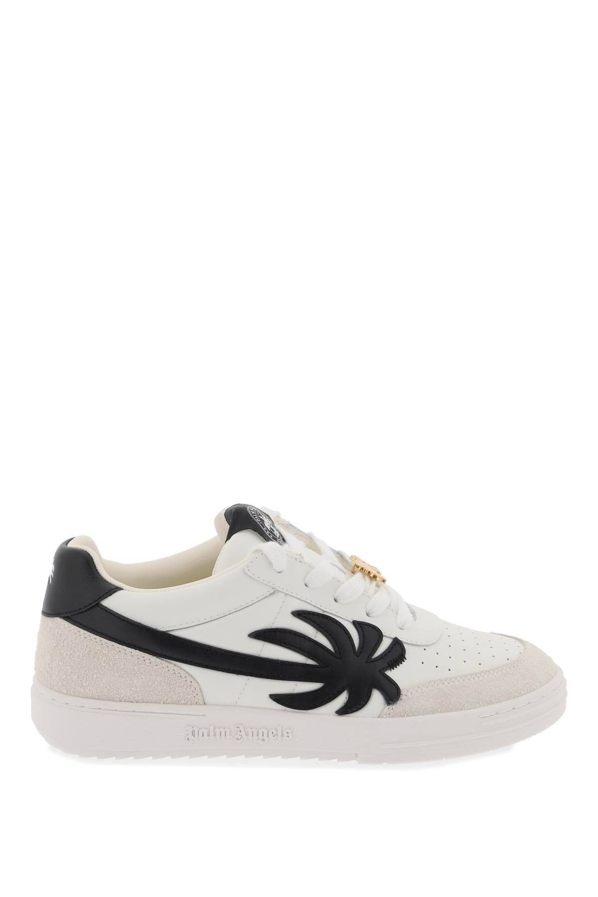 image of Palm Angels Palm Beach University Sneakers Size Eu 44 For Men in Bianco