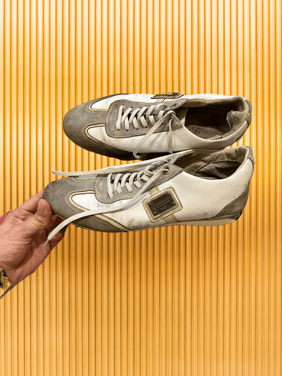Dolce & Gabbana Low-Top D&G Sneakers Vintage Streetwear Dolce & Gabbana Y2K Size US 8 / EU 41 - 1 Thumbnail