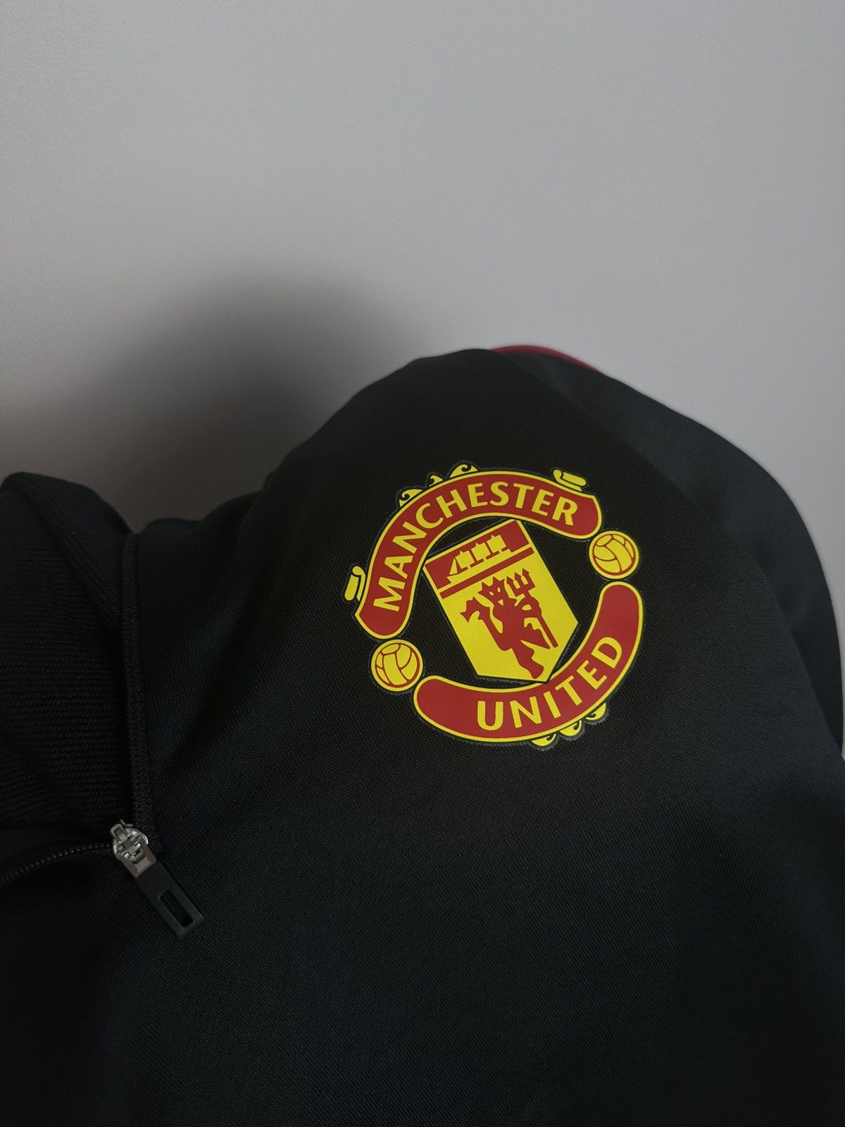 Adidas Adidas Manchester United FC track hoodie half zip black M Size US M / EU 48-50 / 2 - 10 Thumbnail