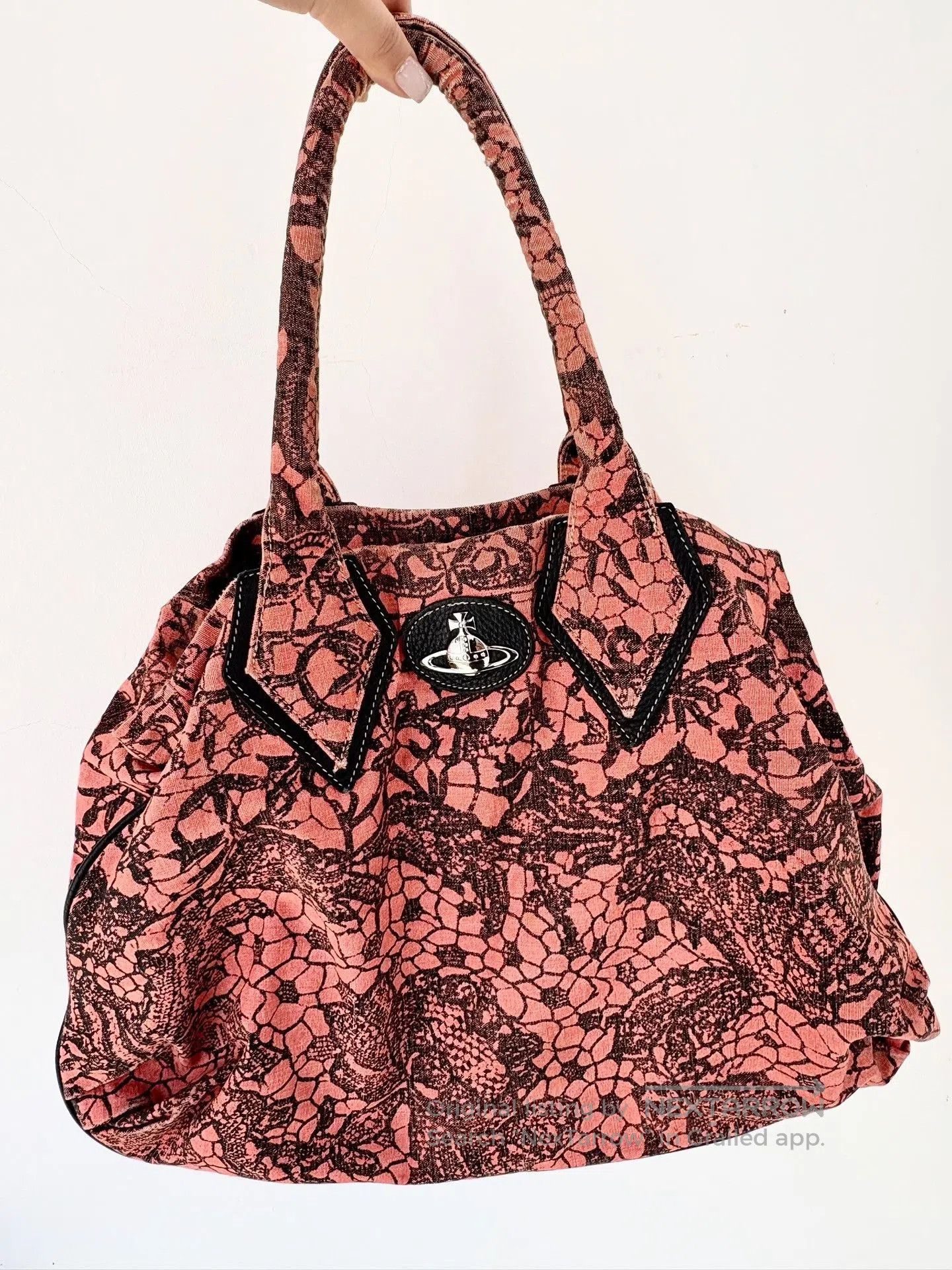 Vivienne Westwood Vivienne Westwood Vintage Orange Lace Handbag. Size ONE SIZE - 2 Thumbnail