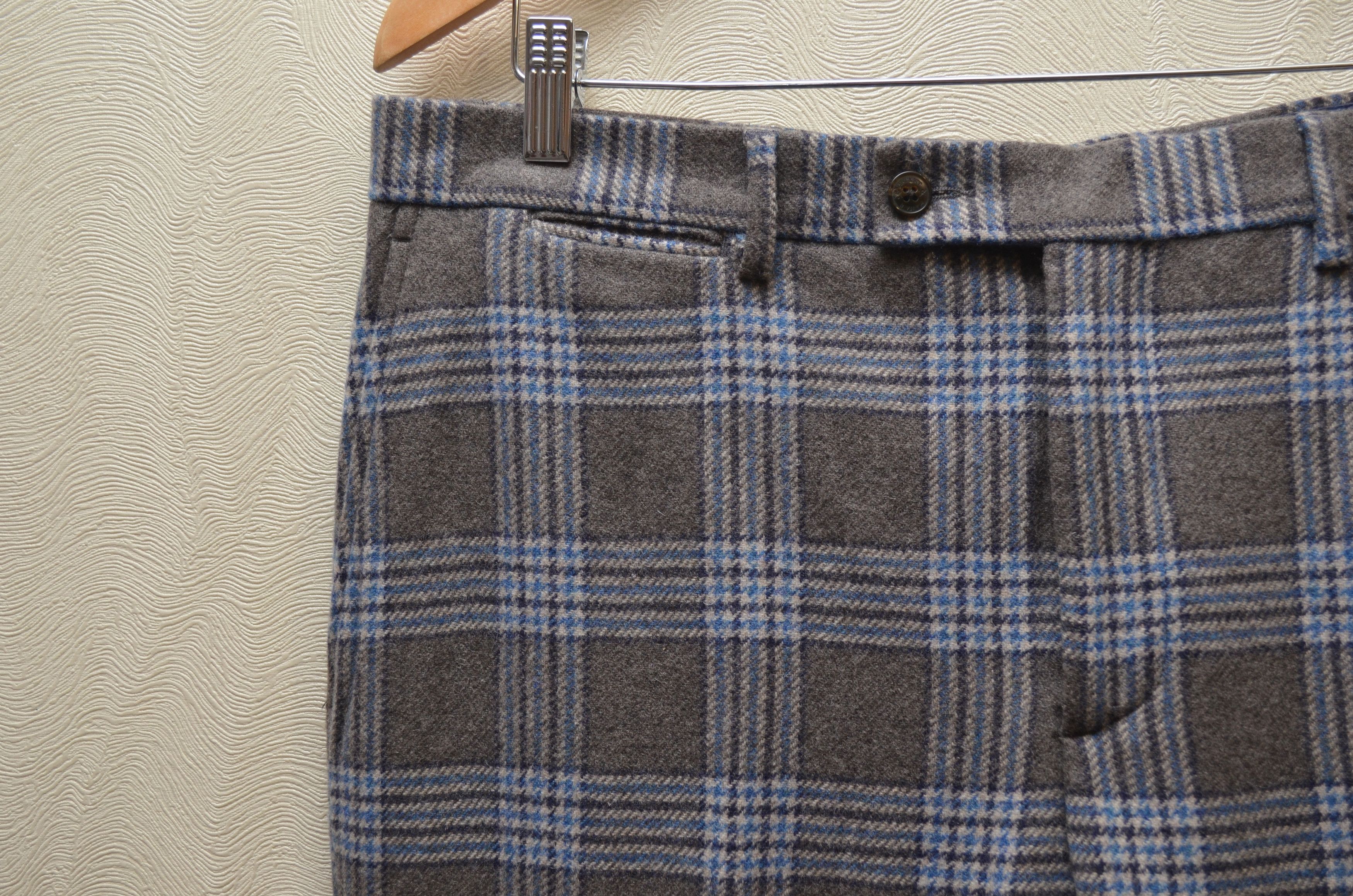 Designer × Hackett HACKETT KENSINGTON Slim Winter Check Trousers Pants Wool Size US 36 / EU 52 - 5 Thumbnail