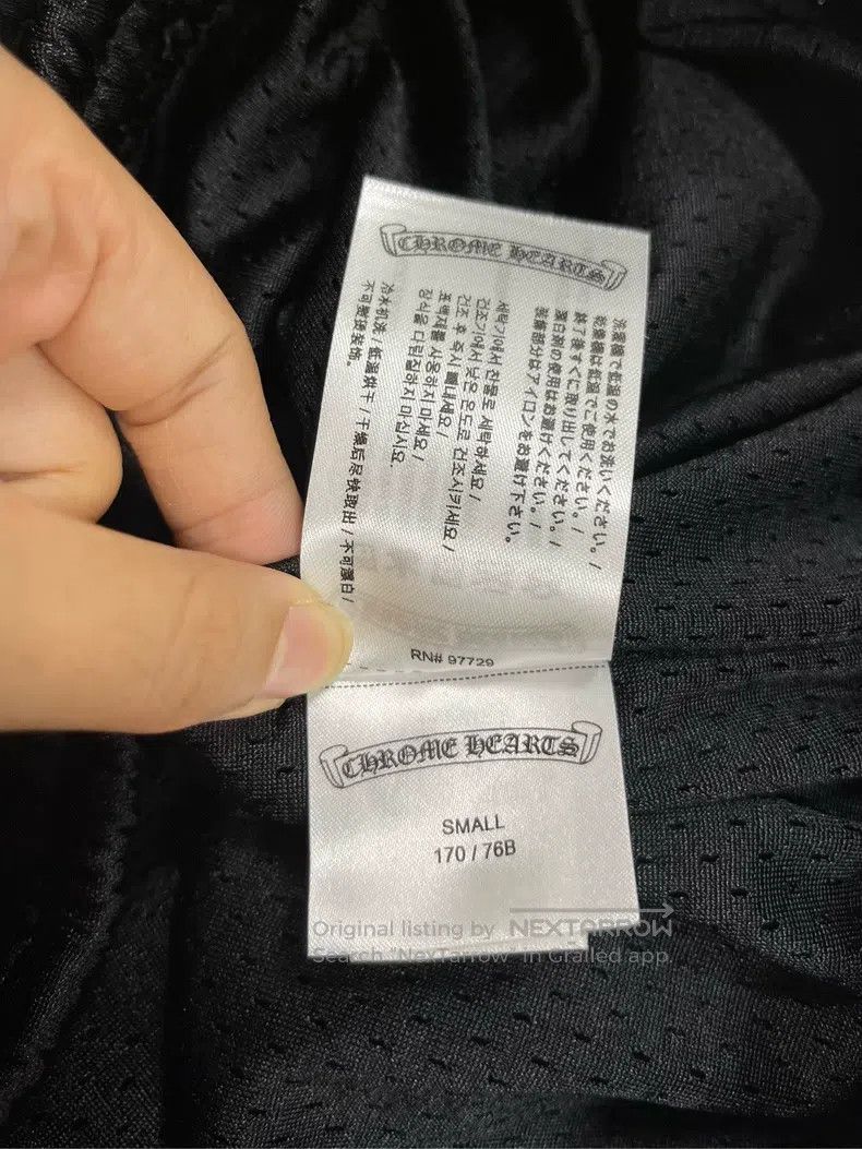 Chrome Hearts CHROME HEARTS Size S Black Vine Sanskrit Mesh Ice Hockey Pa Size US 30 / EU 46 - 5 Thumbnail
