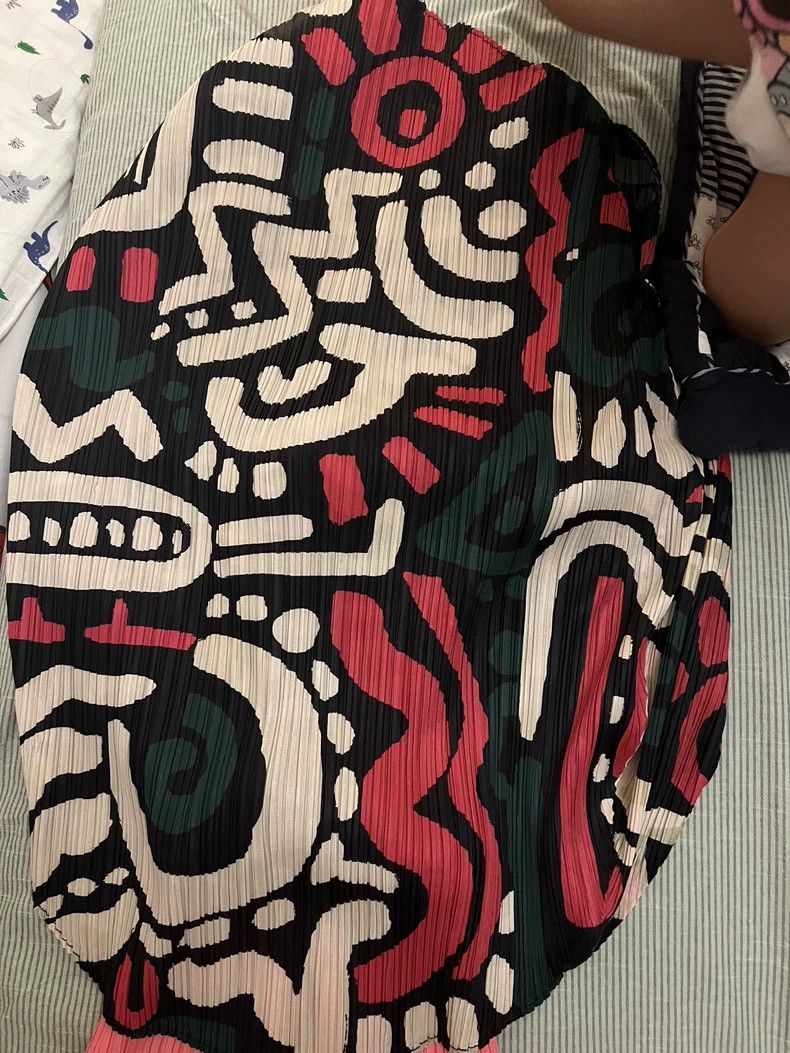 Issey Miyake Issey Miyake Graffiti pleated vest Size L / US 10 / IT 46 - 1 Thumbnail