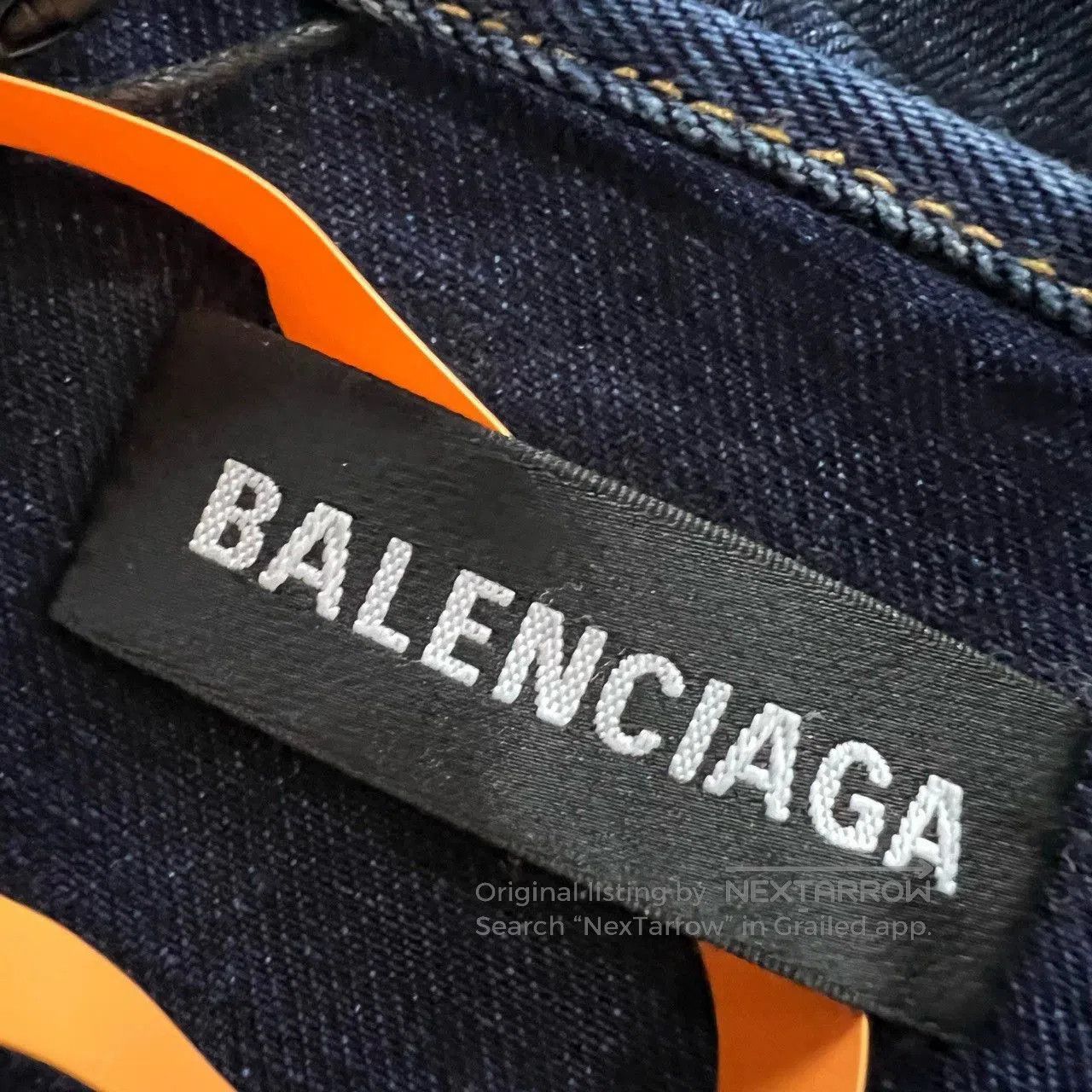 Balenciaga Balenciaga FBI Print Denim Jacket. Size US S / EU 44-46 / 1 - 5 Thumbnail