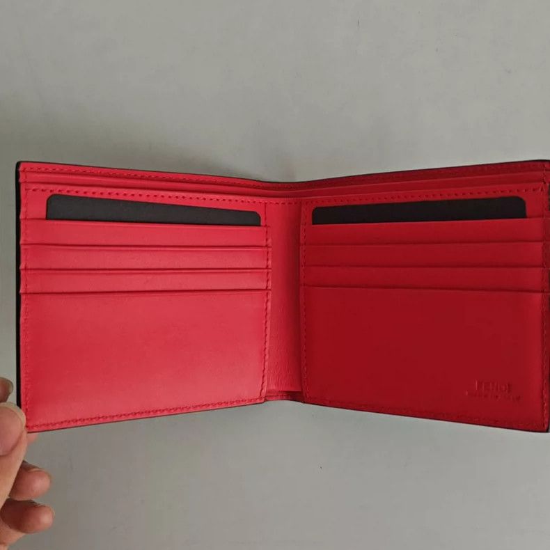 Fendi Fendi calfskin fold-over wallet Size ONE SIZE - 5 Thumbnail