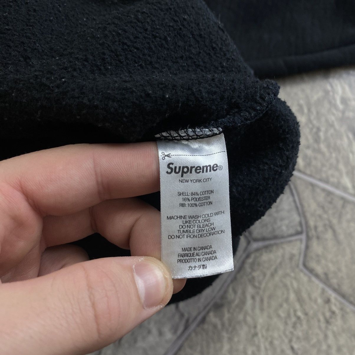 Supreme Supreme sweatshirt Black Size US S / EU 44-46 / 1 - 10 Thumbnail