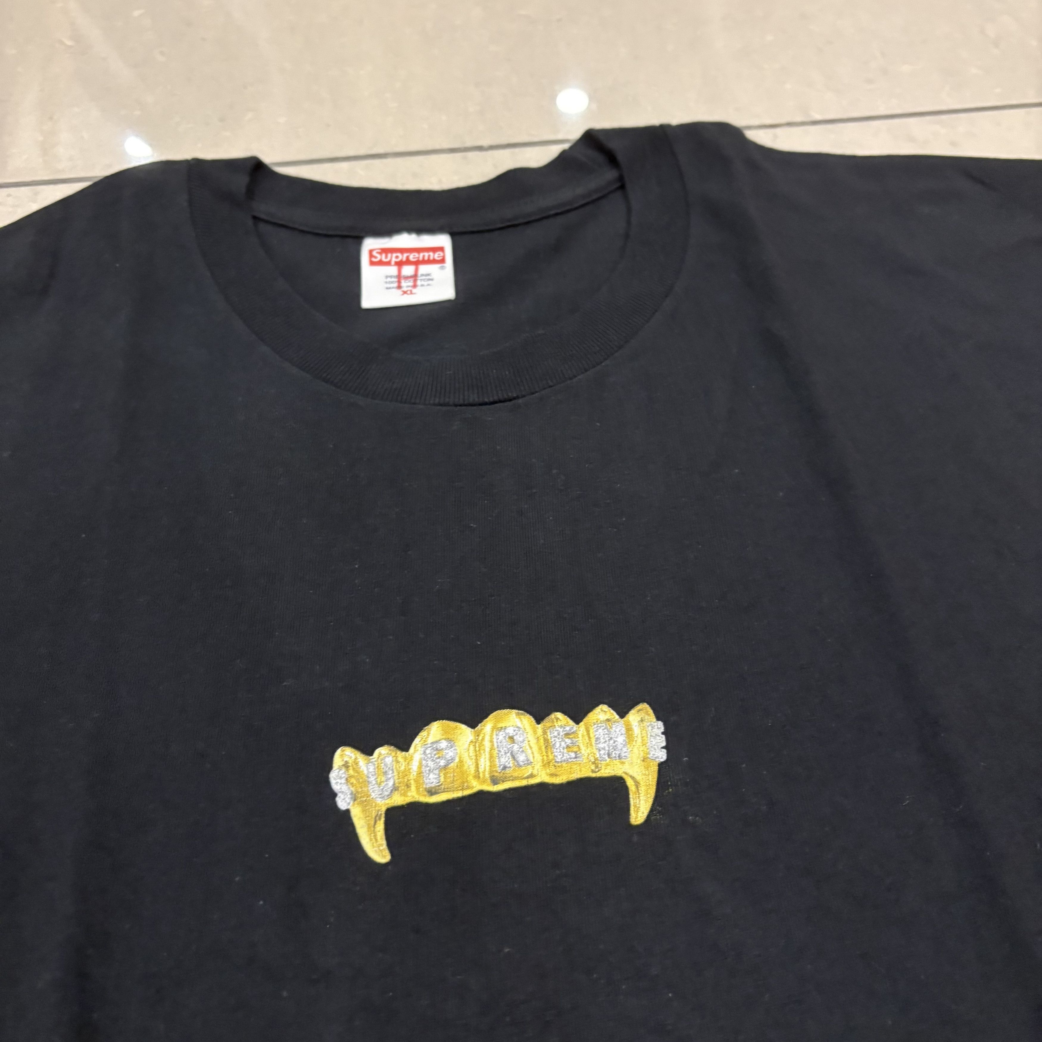 Supreme Supreme Fronts Black T-Shirt Size US XL / EU 56 / 4 - 2 Thumbnail