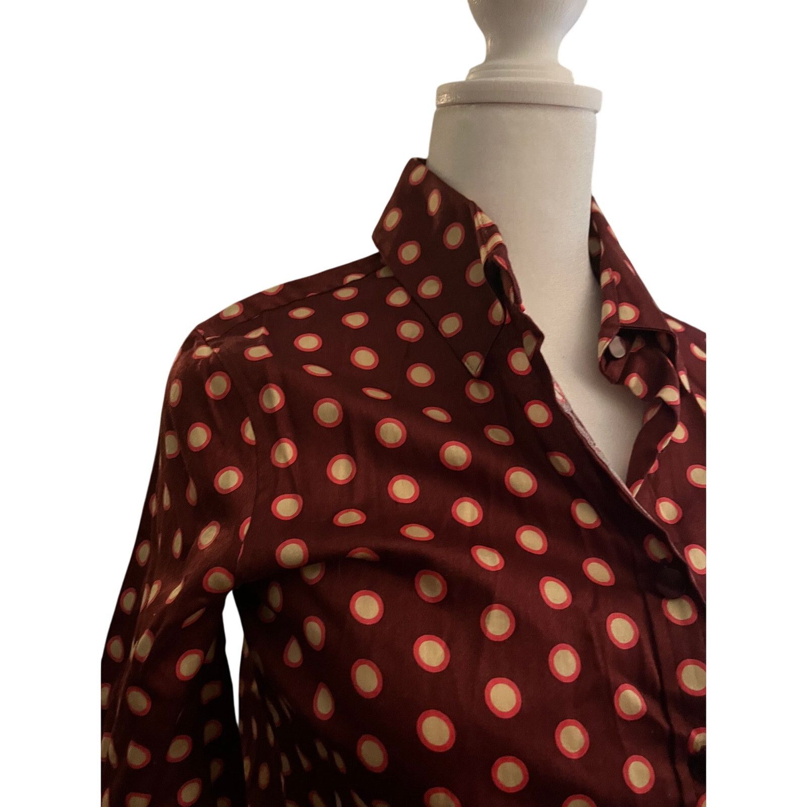 Van Heusen NWT Van Hesusen Shirt- Vintage look Size XS / US 0-2 / IT 36-38 - 2 Thumbnail