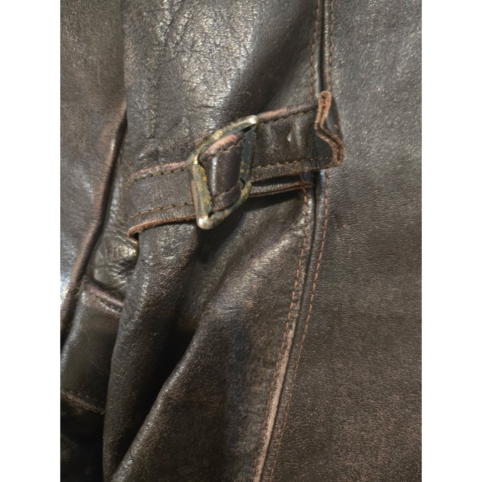 Vintage Vintage 1950s Sport-Chief Horsehide Leather Jacket Size US L / EU 52-54 / 3 - 8 Thumbnail