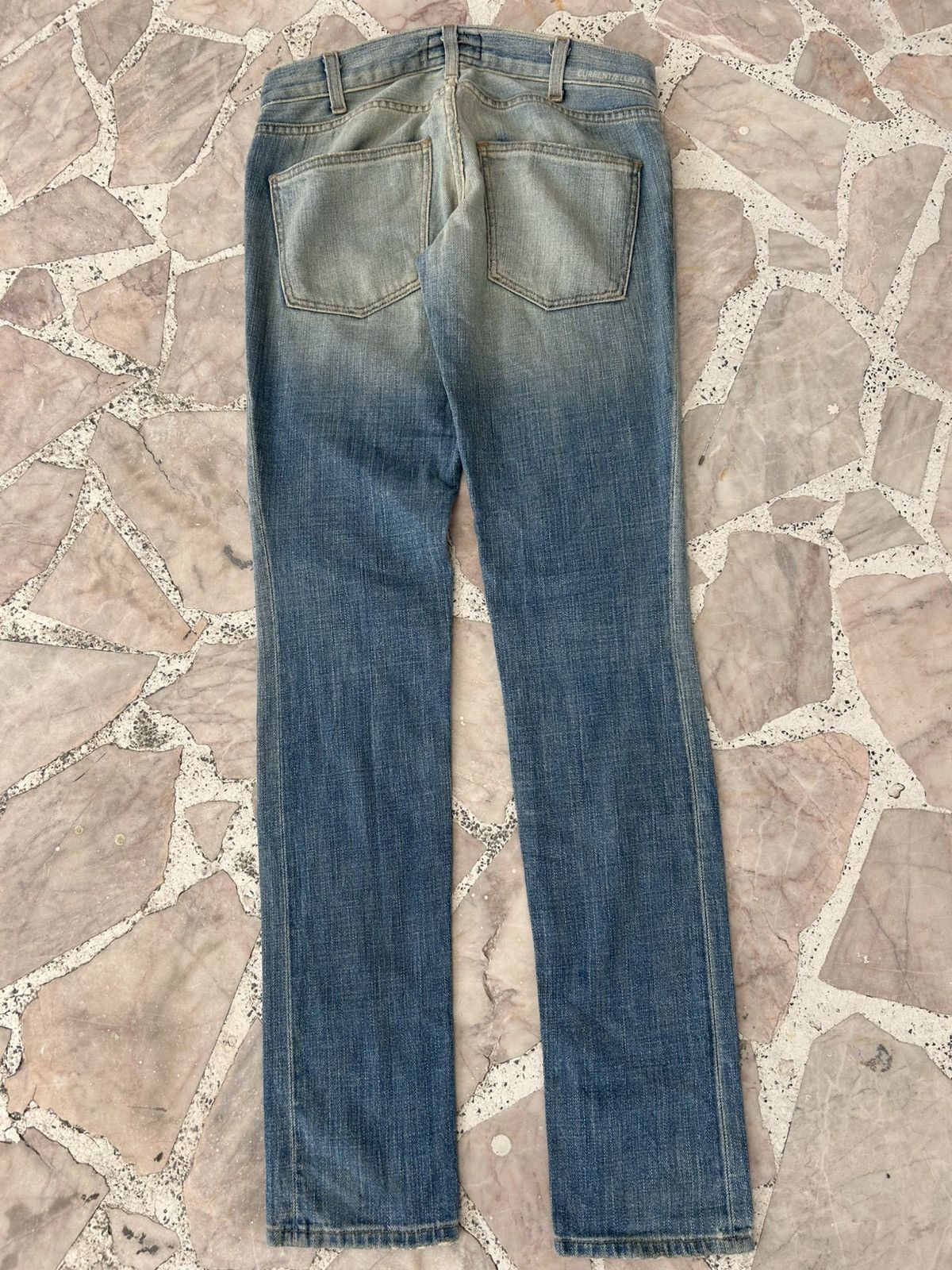 Elliott Current Elliot Silver Stud Denim Distress Vintage Size 30" / US 8 / IT 44 - 2 Thumbnail