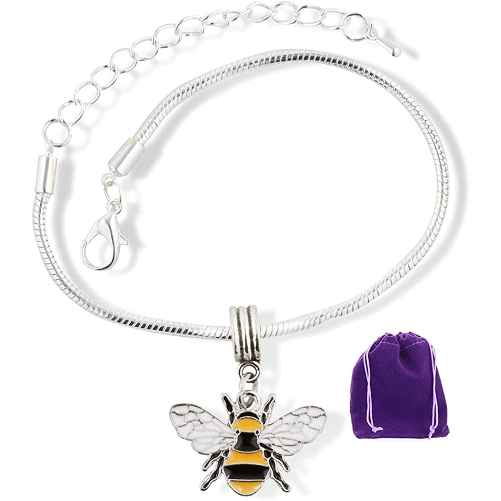 & Other Stories Bee Bracelet Gifts - Stainless Steel Chain Size ONE SIZE - 1 Thumbnail
