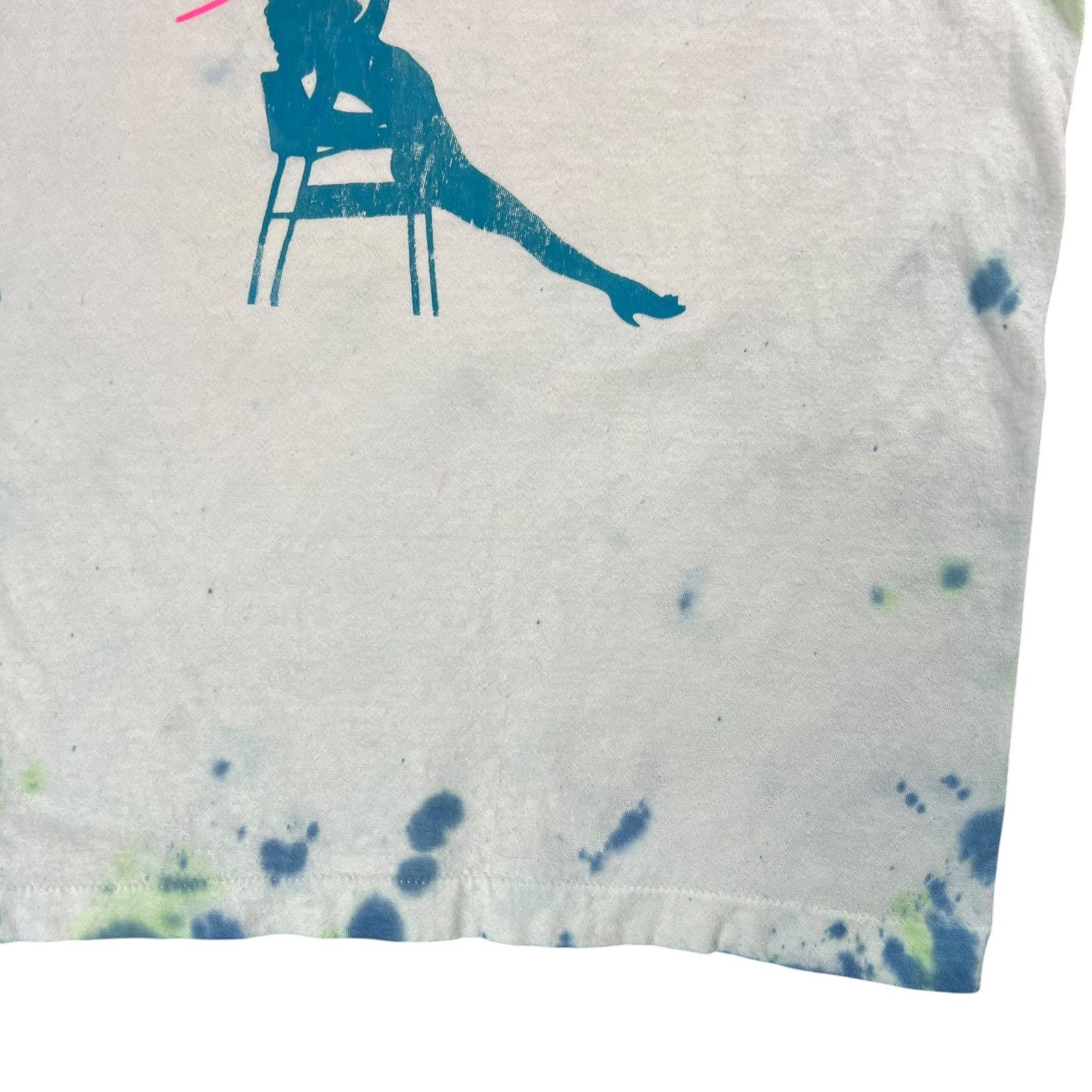 Vintage Vintage 1991 Flashdance movie tie dye tee (M) Size US M / EU 48-50 / 2 - 2 Thumbnail