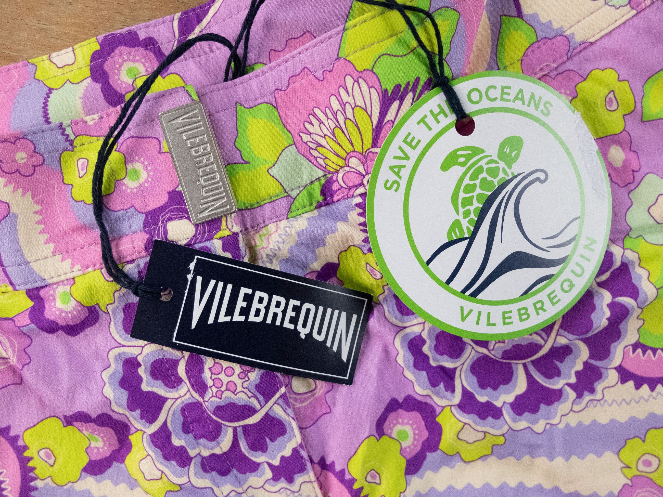 Vilebrequin VILEBREQUIN Ferise pink floral print swim shorts Medium Size 32" / US 10 / IT 46 - 6 Thumbnail
