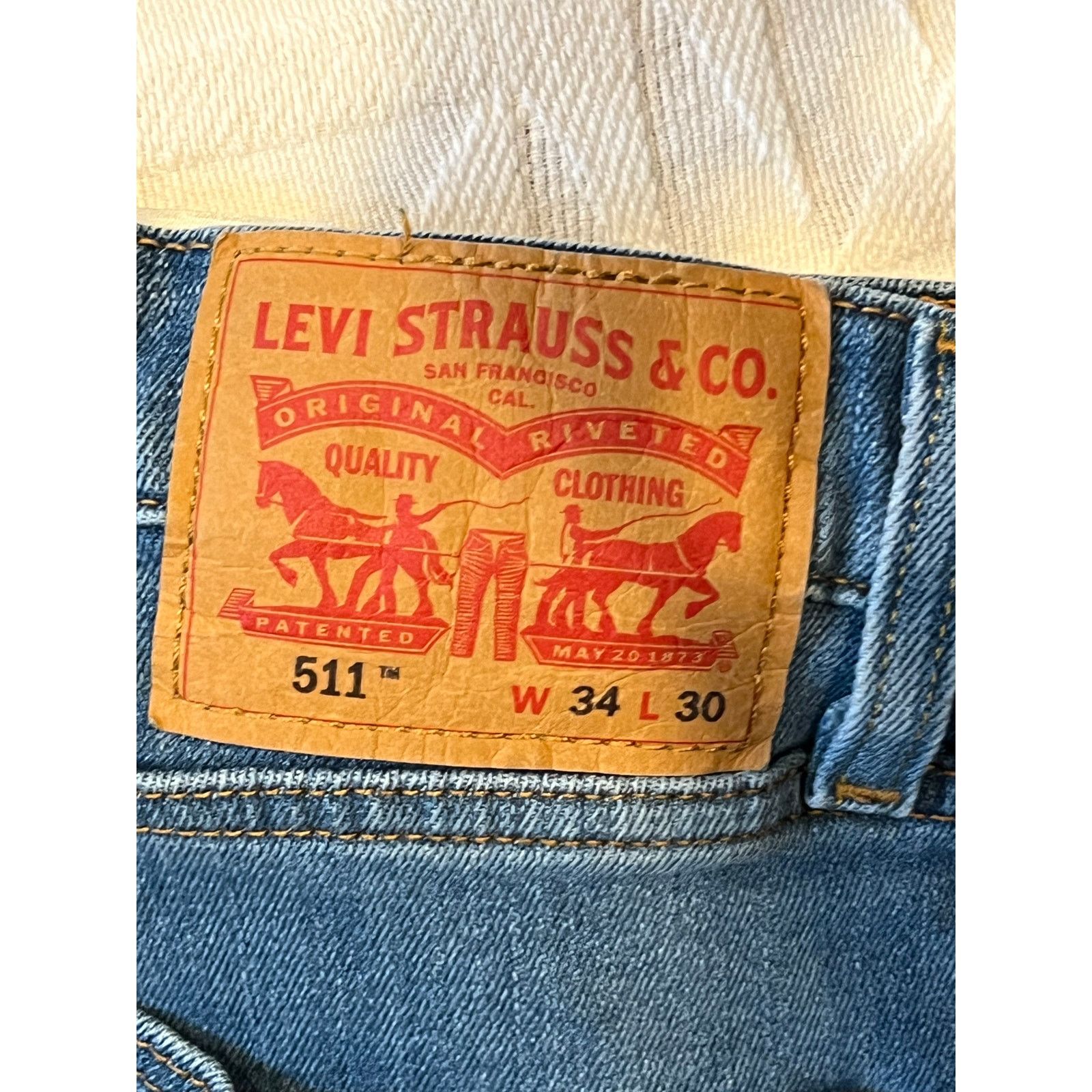 Levi's Levi's Jeans Slim Fit 511 34x30 Size US 34 / EU 50 - 3 Thumbnail