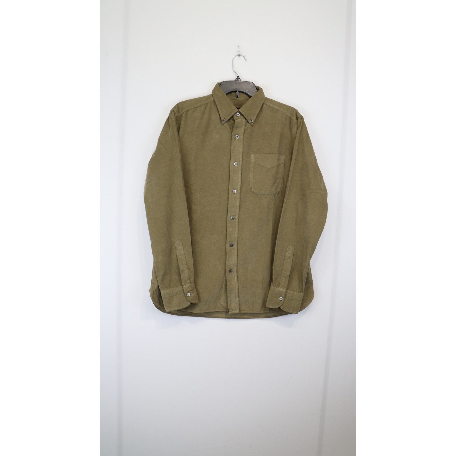 Tom Ford o1rshd1 Q:2 / Casual Shirts in Dark Green Size US L / EU 52-54 / 3 - 2 Thumbnail