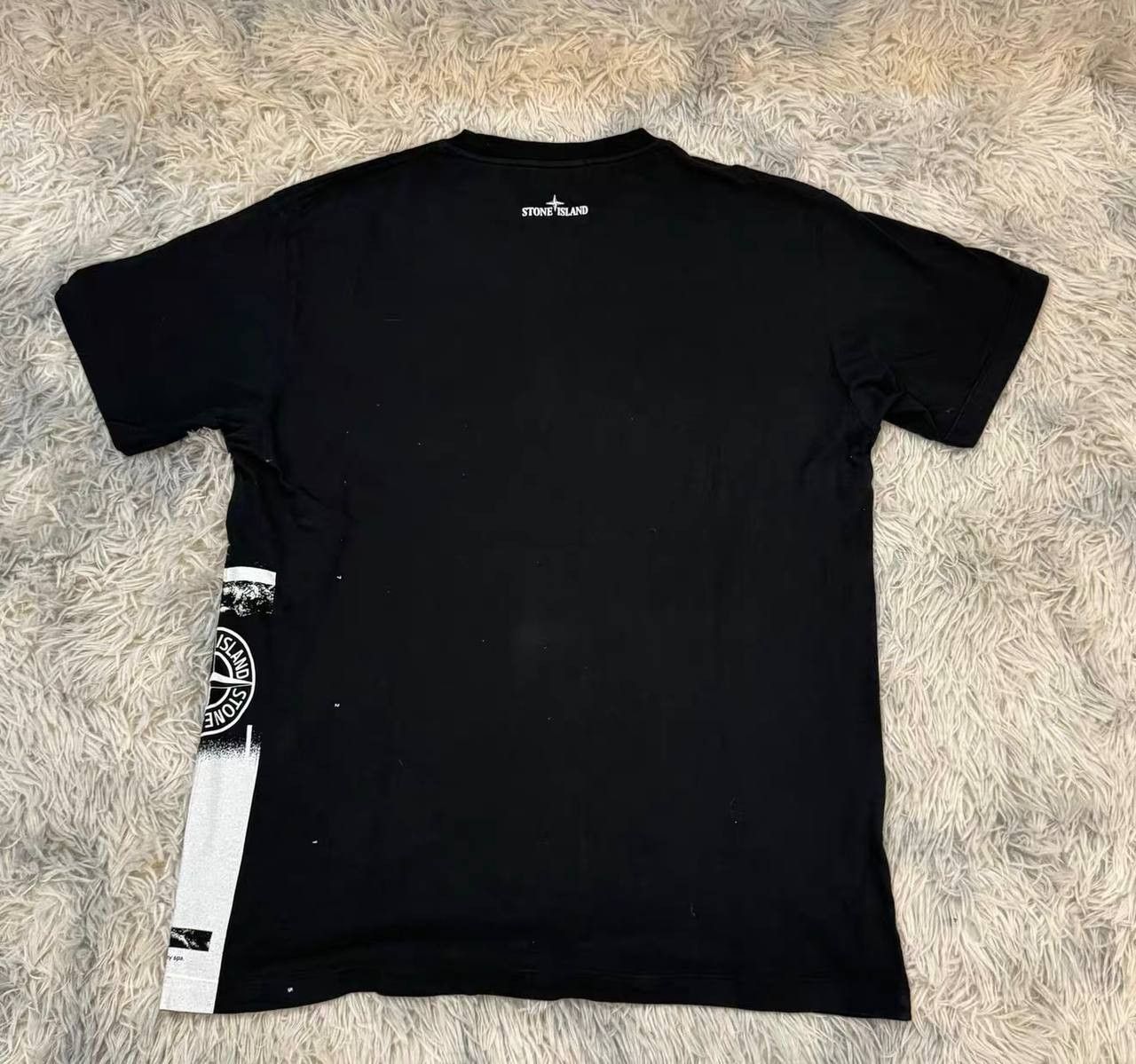 Stone Island Stone Island Short Sleeve Print T-Shirt - Great Deal Size US XL / EU 56 / 4 - 2 Thumbnail