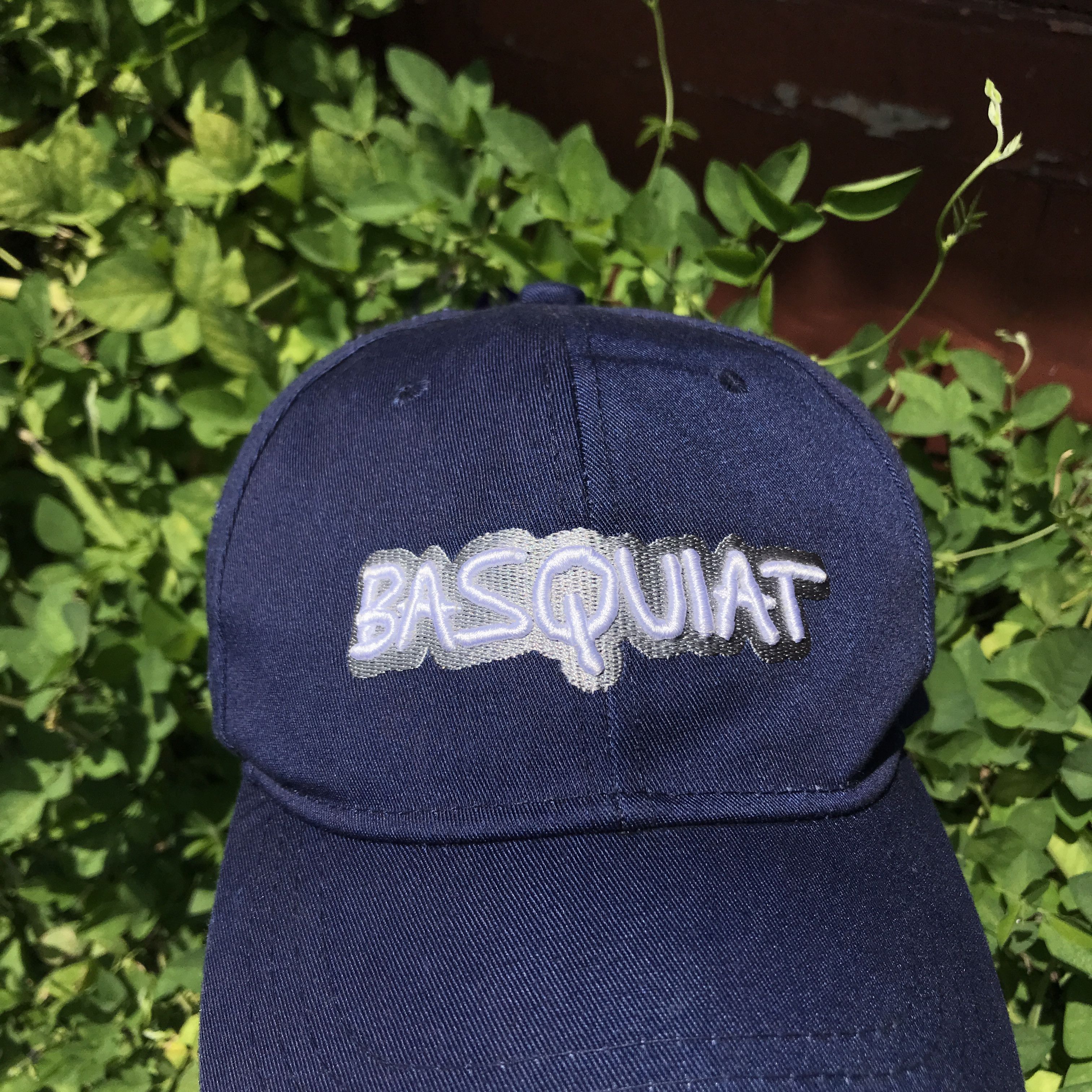 Jean-Michel Basquiat JEAN MICHEL BASQUIAT LOGO TRUCKER HAT CAP Size ONE SIZE - 2 Thumbnail