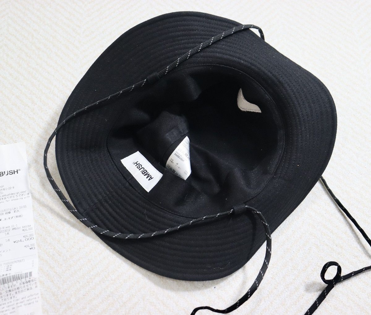 Ambush Design Ambush Black Nobo Beach Hat Size ONE SIZE - 9 Thumbnail