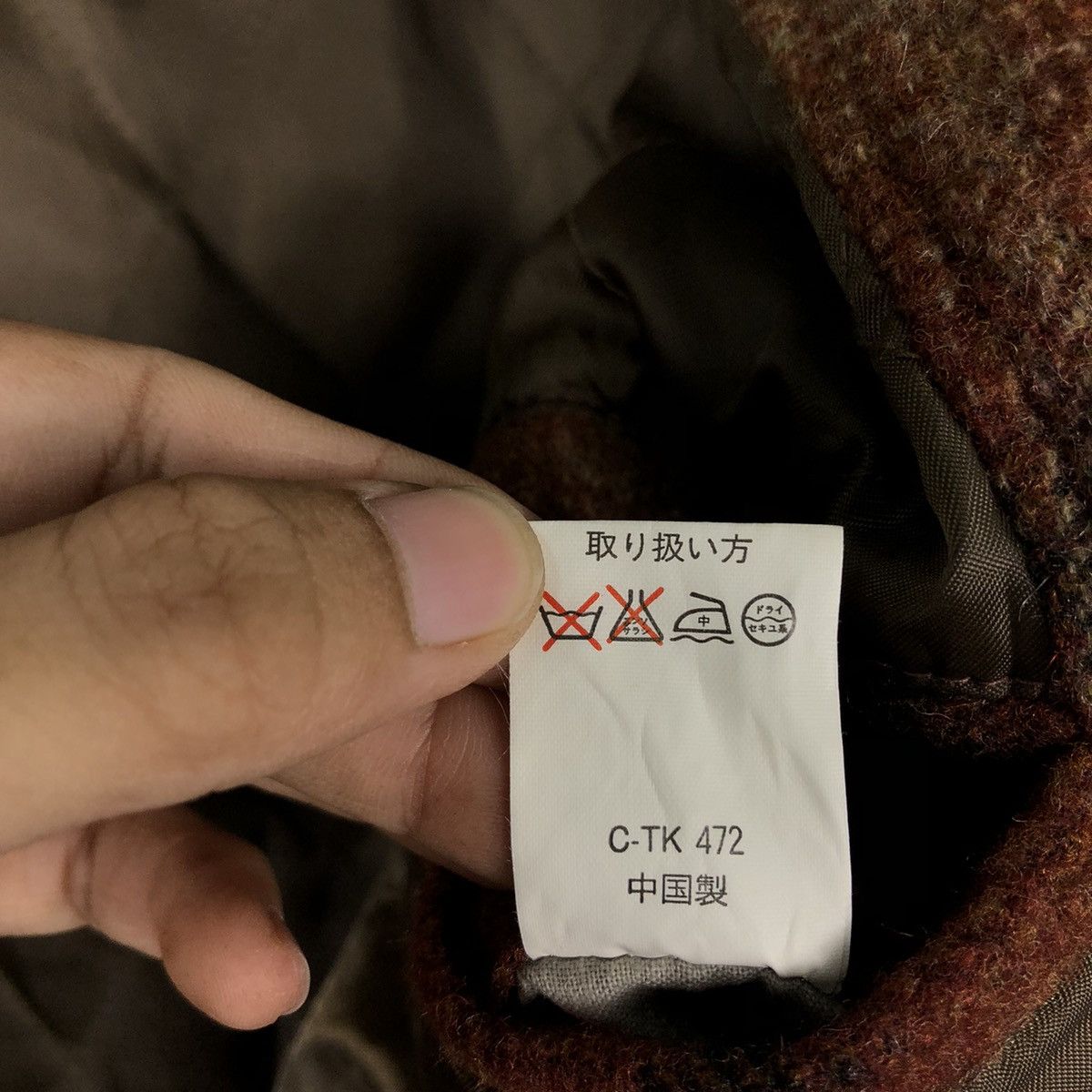 Japanese Brand 📌Vintage Wool Worker Jacket Zipper Crescent Max Tartan Size US M / EU 48-50 / 2 - 20 Thumbnail
