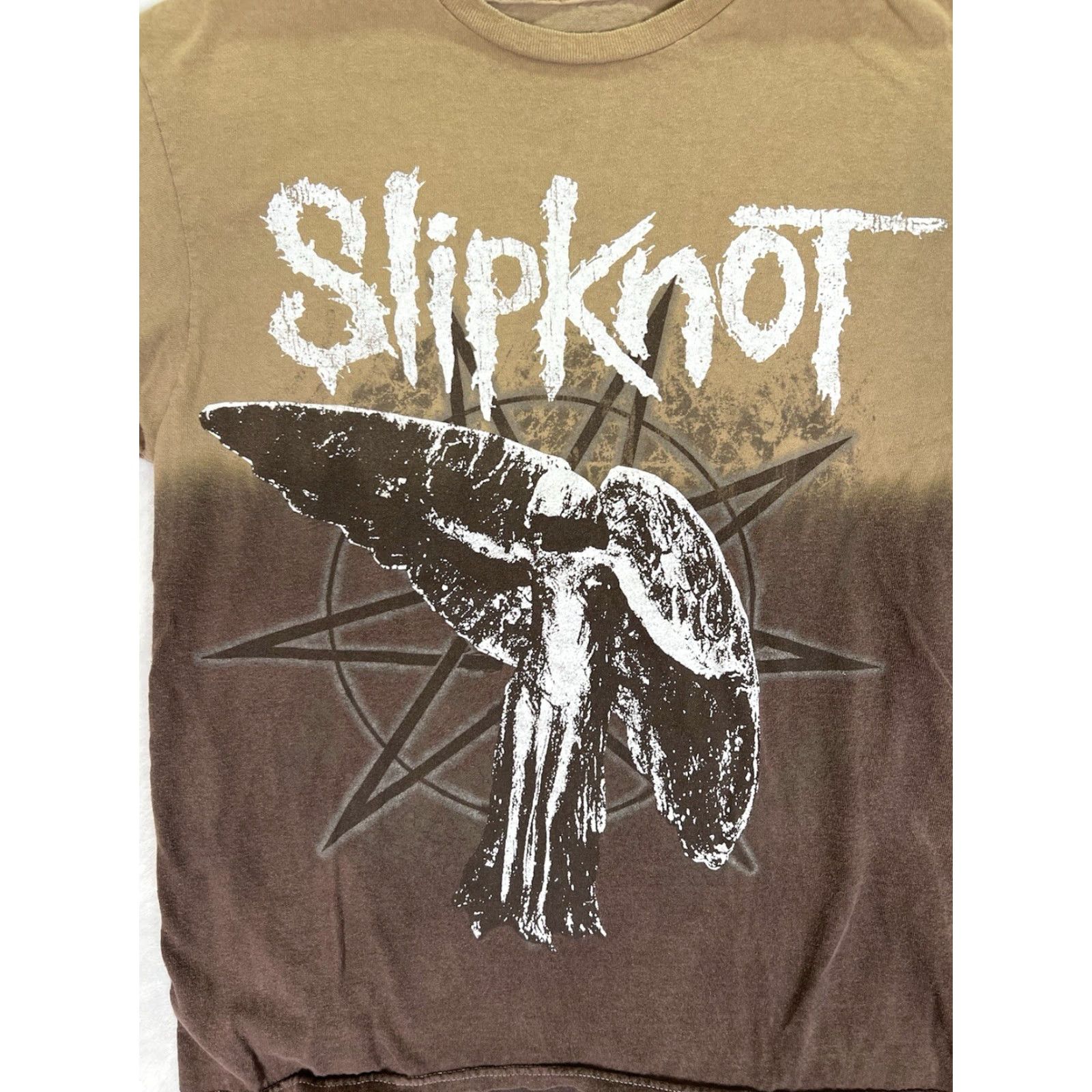 Doublet VINTAGE Slipknot Shirt Unisex Adults T-Shirt S Brown Short Sleeve Tie Dye Double Sided 90s Rock Band Skull Retro Y2K Size US S / EU 44-46 / 1 - 2 Thumbnail