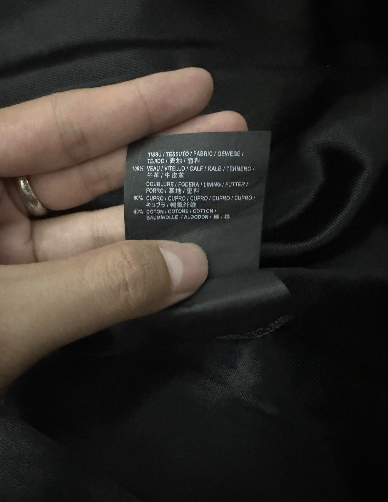 Saint Laurent Paris Saint Laurent Paris L01 Leather Jacket Sz. 48 Size US M / EU 48-50 / 2 - 4 Thumbnail