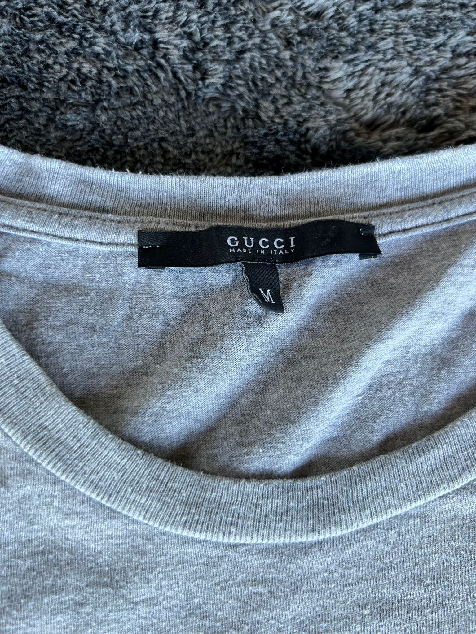 Gucci by Frida Giannini S/S 2008 Grey "Identity" Tee Size M / US 6-8 / IT 42-44 - 7 Thumbnail