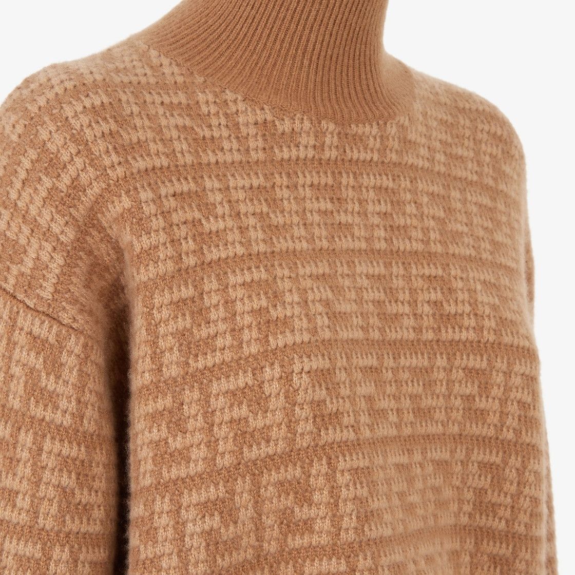 Fendi o1w1db10425 Pullover Sweater in Camel Size S / US 4 / IT 40 - 3 Thumbnail