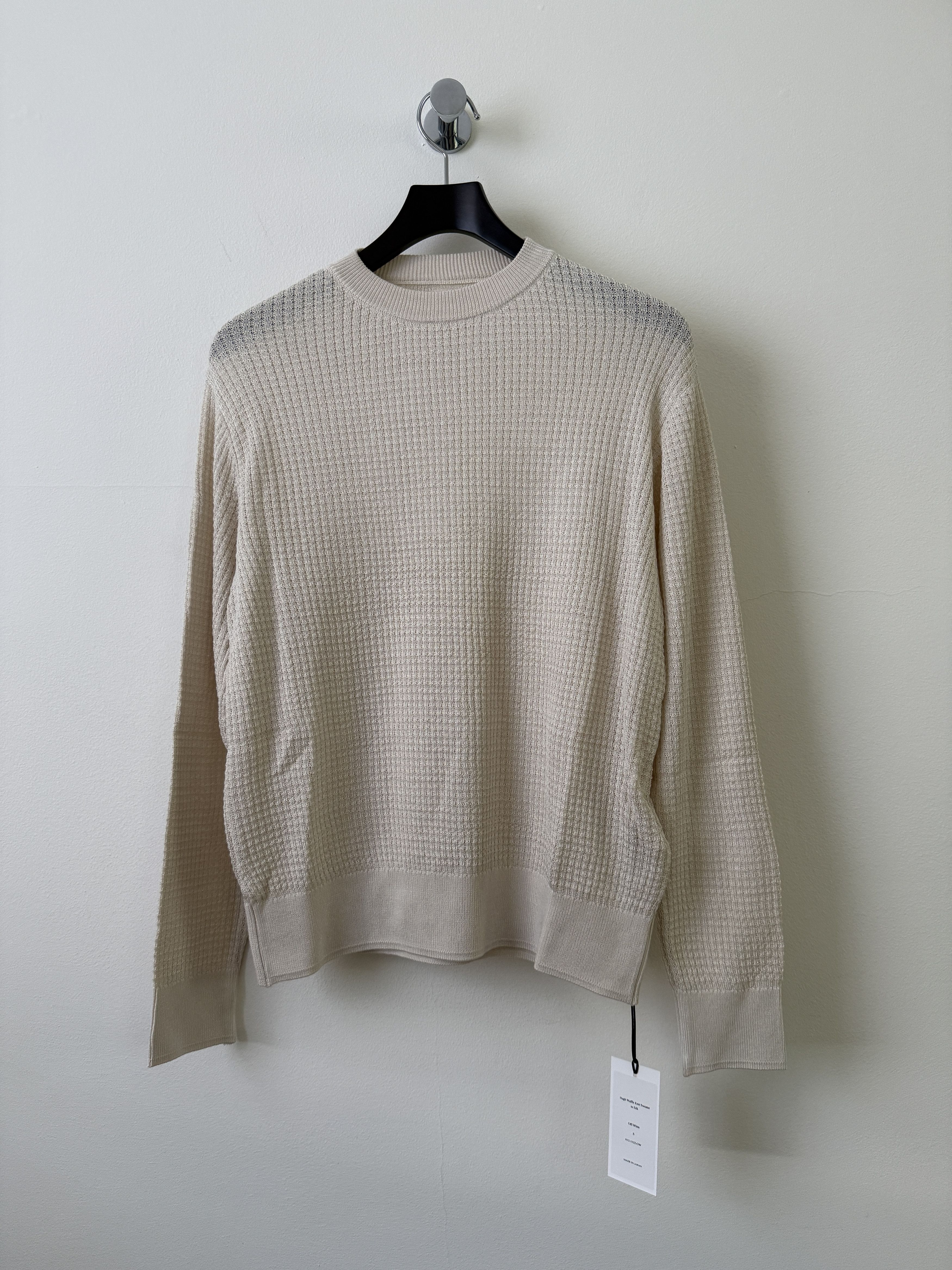 Vuja De Vujade Frank structured half-zip knit sweater in black 