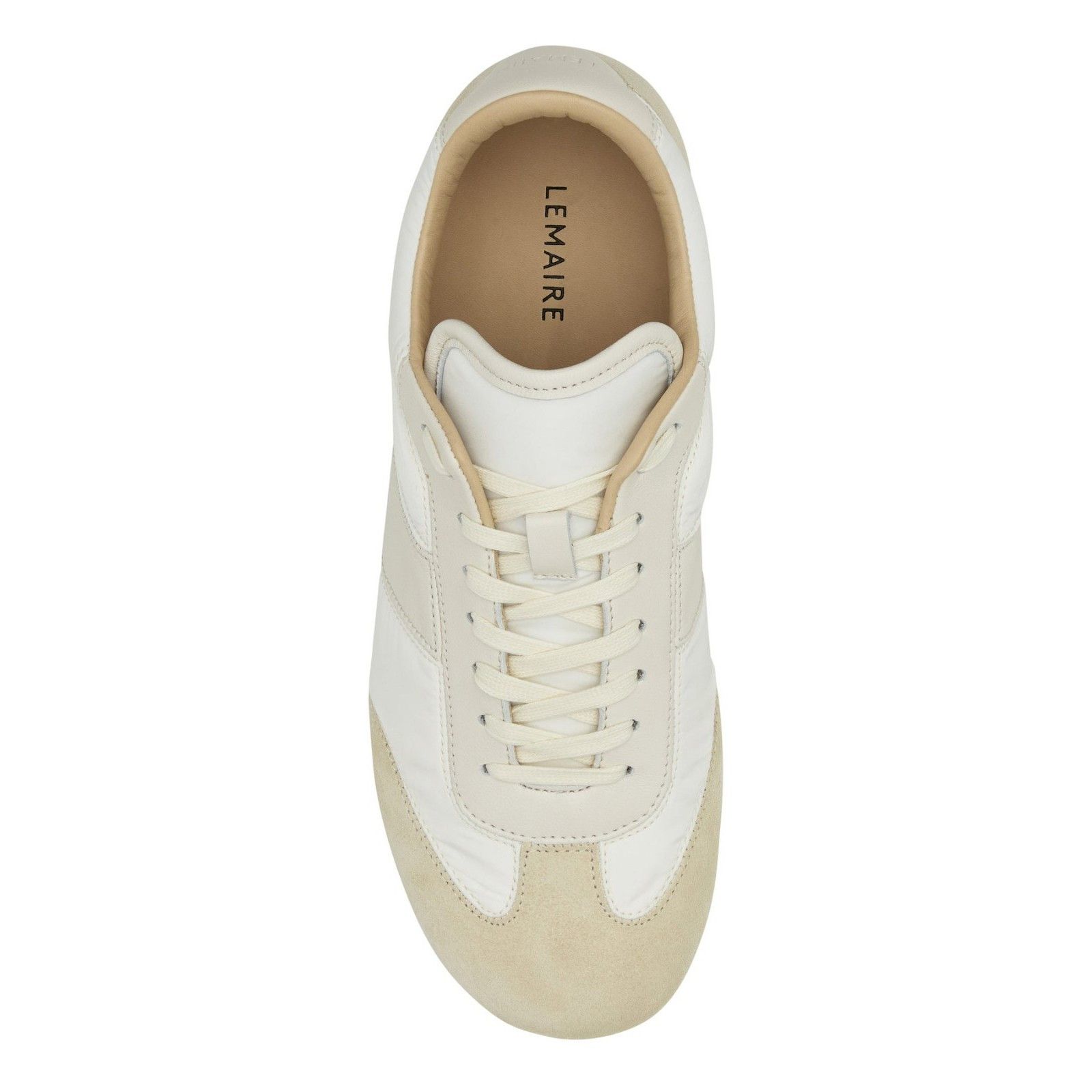 Lemaire LEMAIRE White/Beige Soft Runner Sneakers New & Authentic (Wo Size US 7 / IT 37 - 2 Thumbnail