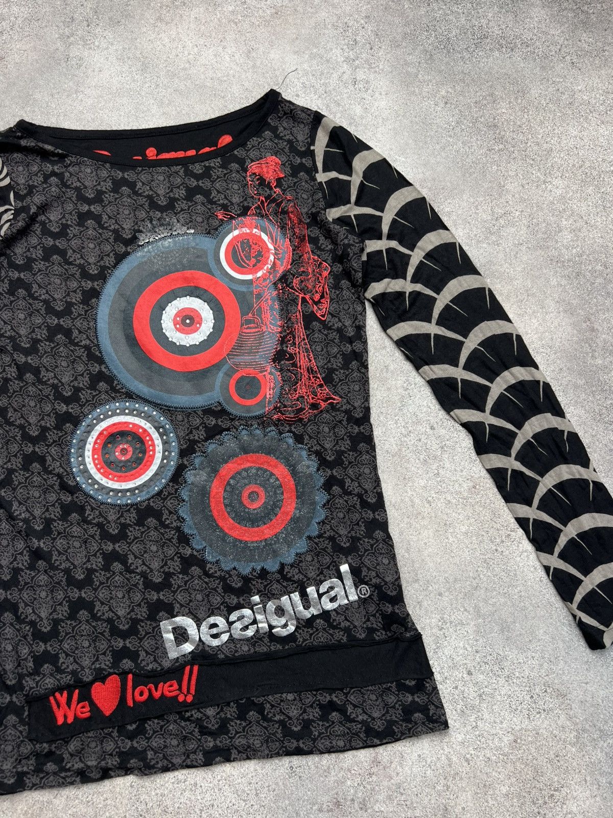 Desigual × Vintage Desigual vintage long sleeve Size S / US 4 / IT 40 - 3 Thumbnail
