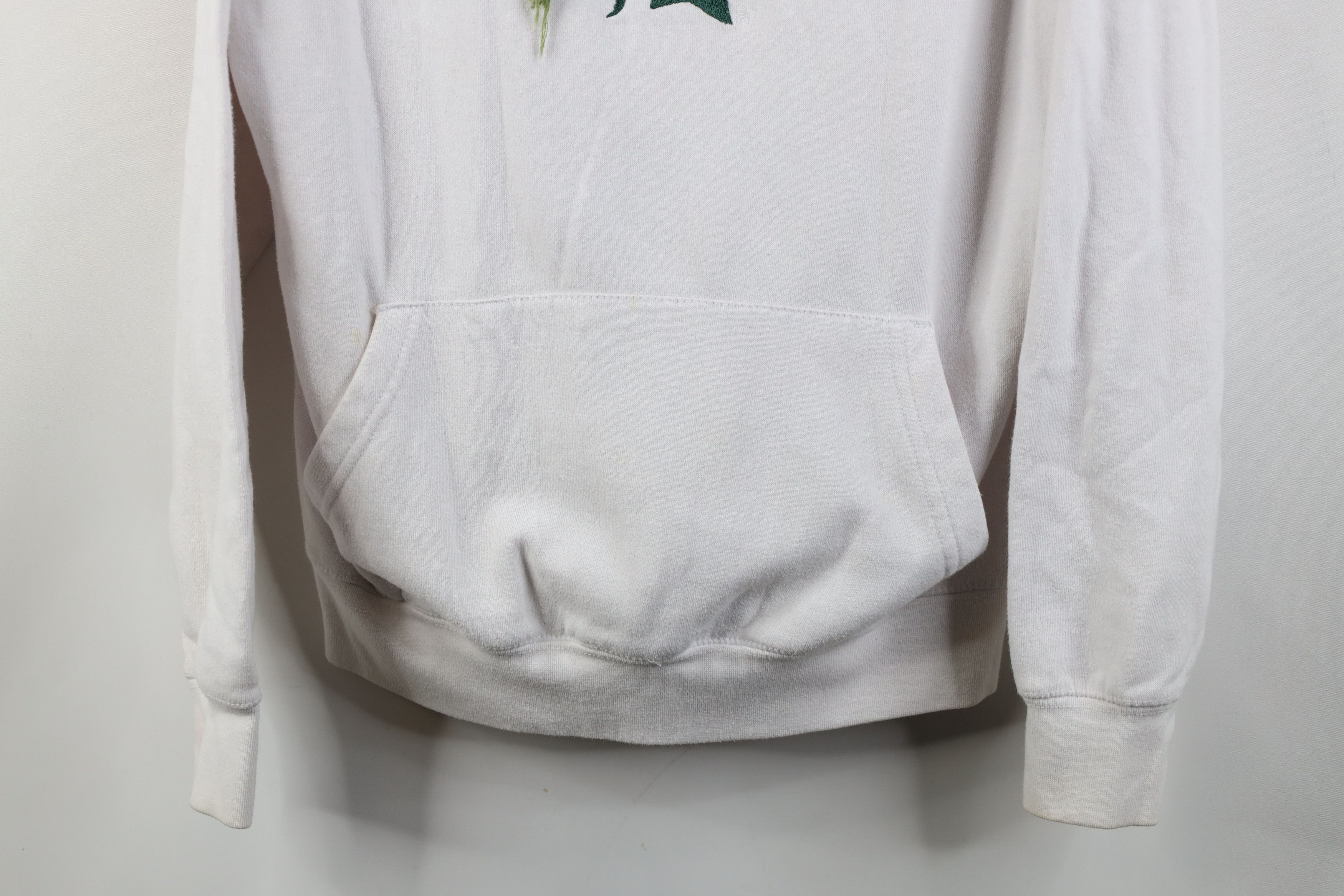 Vintage Vintage 90s Y2K Michigan State University Hoodie White Size US M / EU 48-50 / 2 - 3 Thumbnail