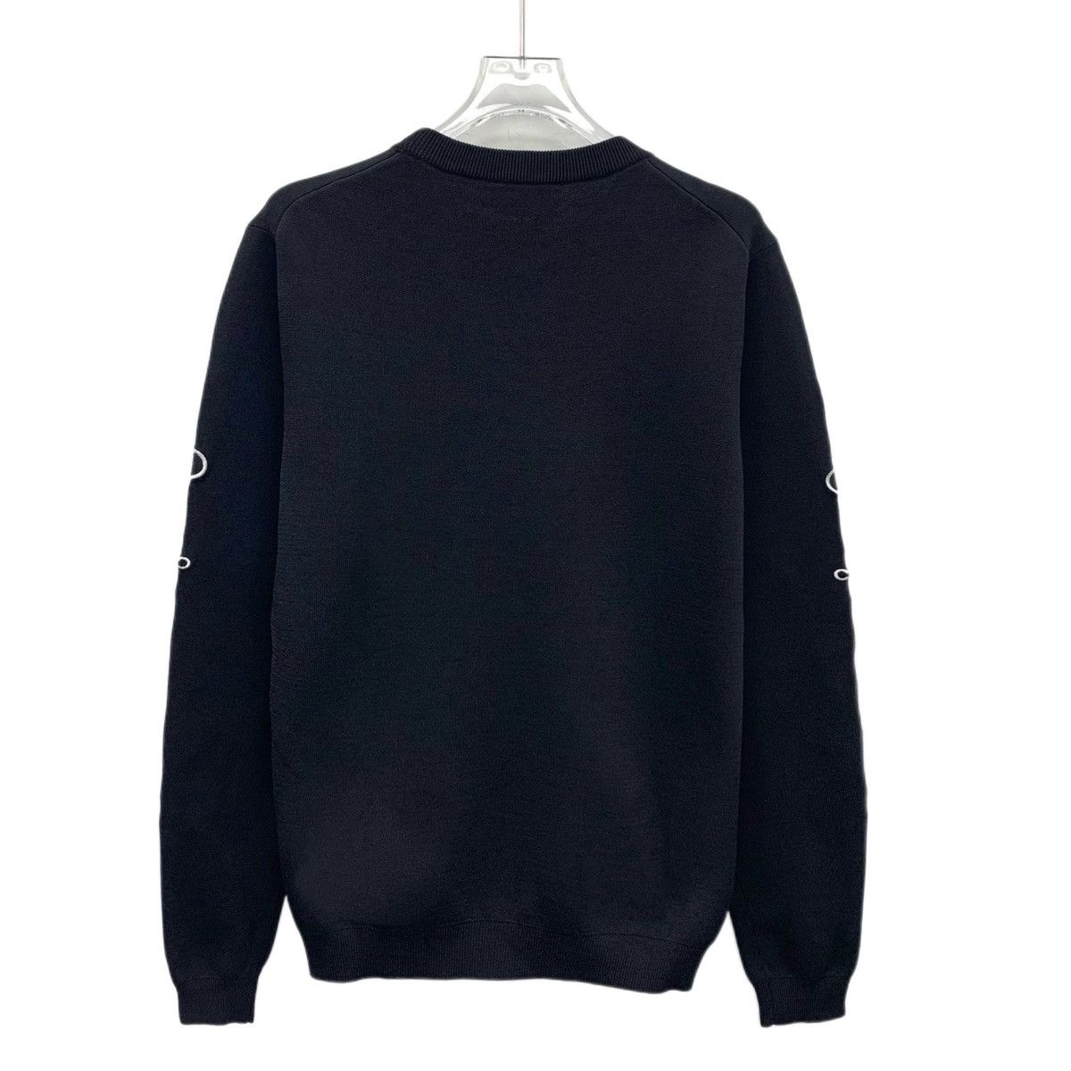 Kenzo Kenzo Black Geometric Pattern Long Sleeve Sweatshirt K26WX Size S / US 4 / IT 40 - 2 Thumbnail