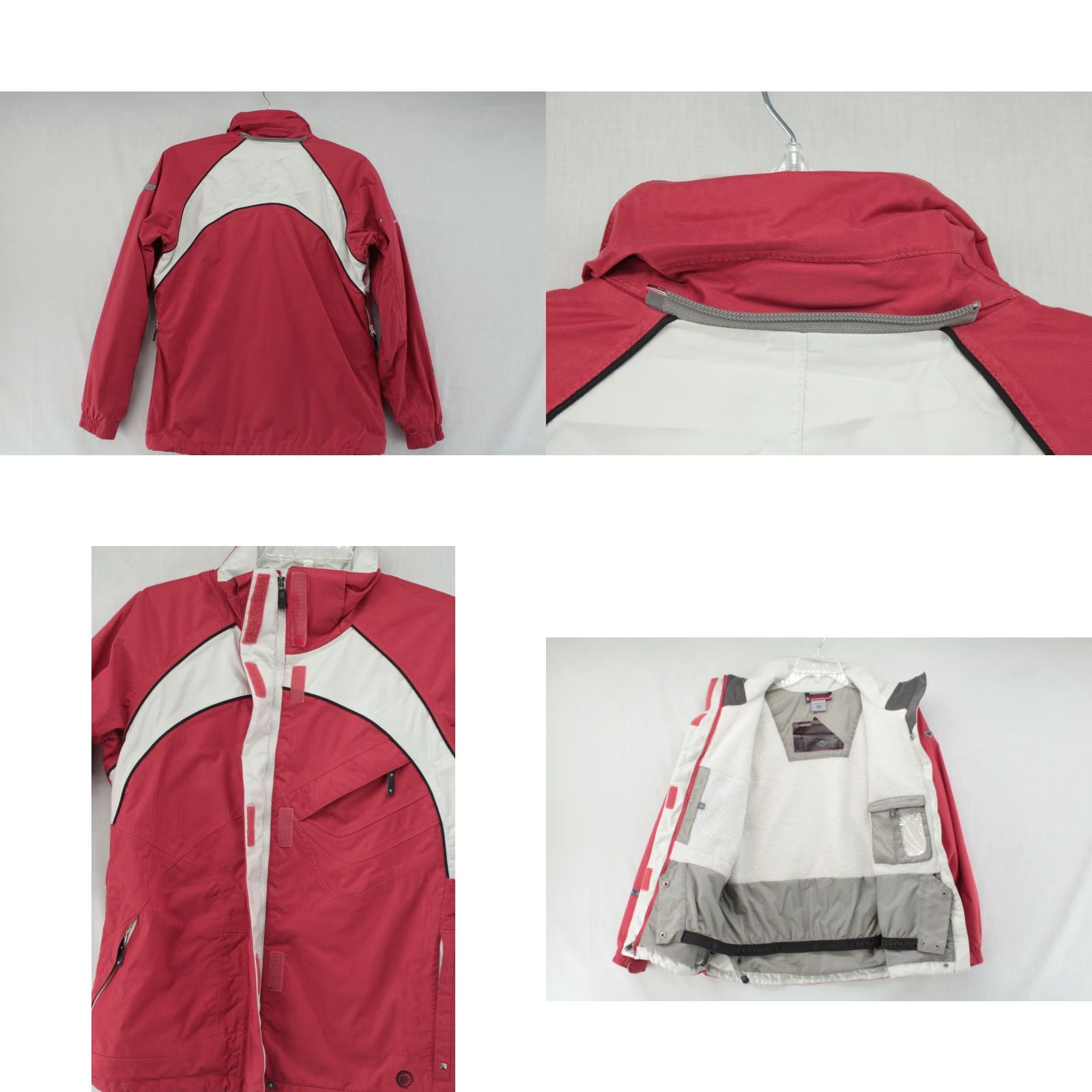 Vintage **Columbia Velocity Convert Jacket Women Red Modern Cabincore** Columbia Velocity Convert Jacket Women Red Modern Cabincore Size M / US 6-8 / IT 42-44 - 8 Thumbnail