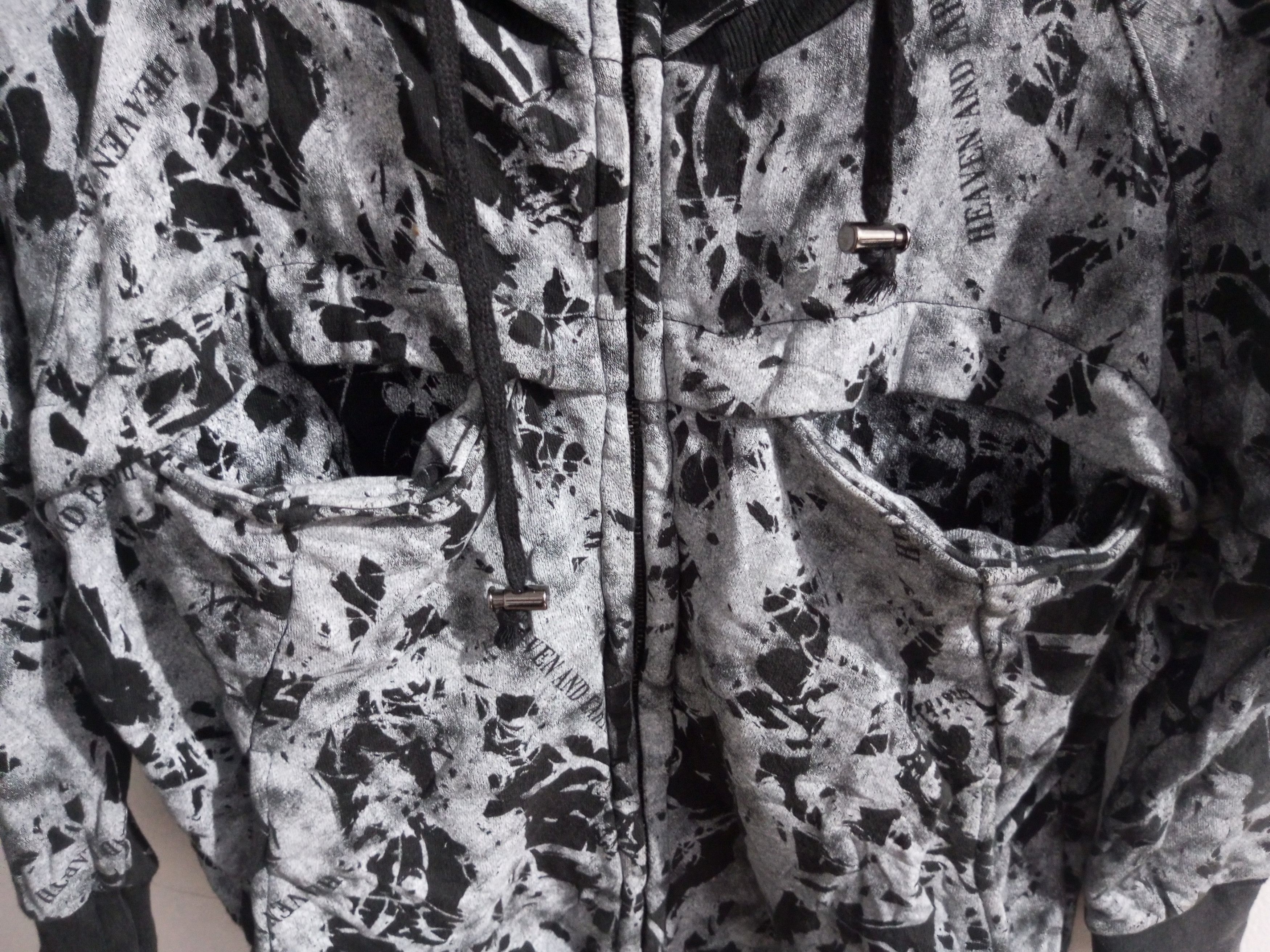 Heaven and earth skull multi pocket hoodie Sweatshirts Hoodies